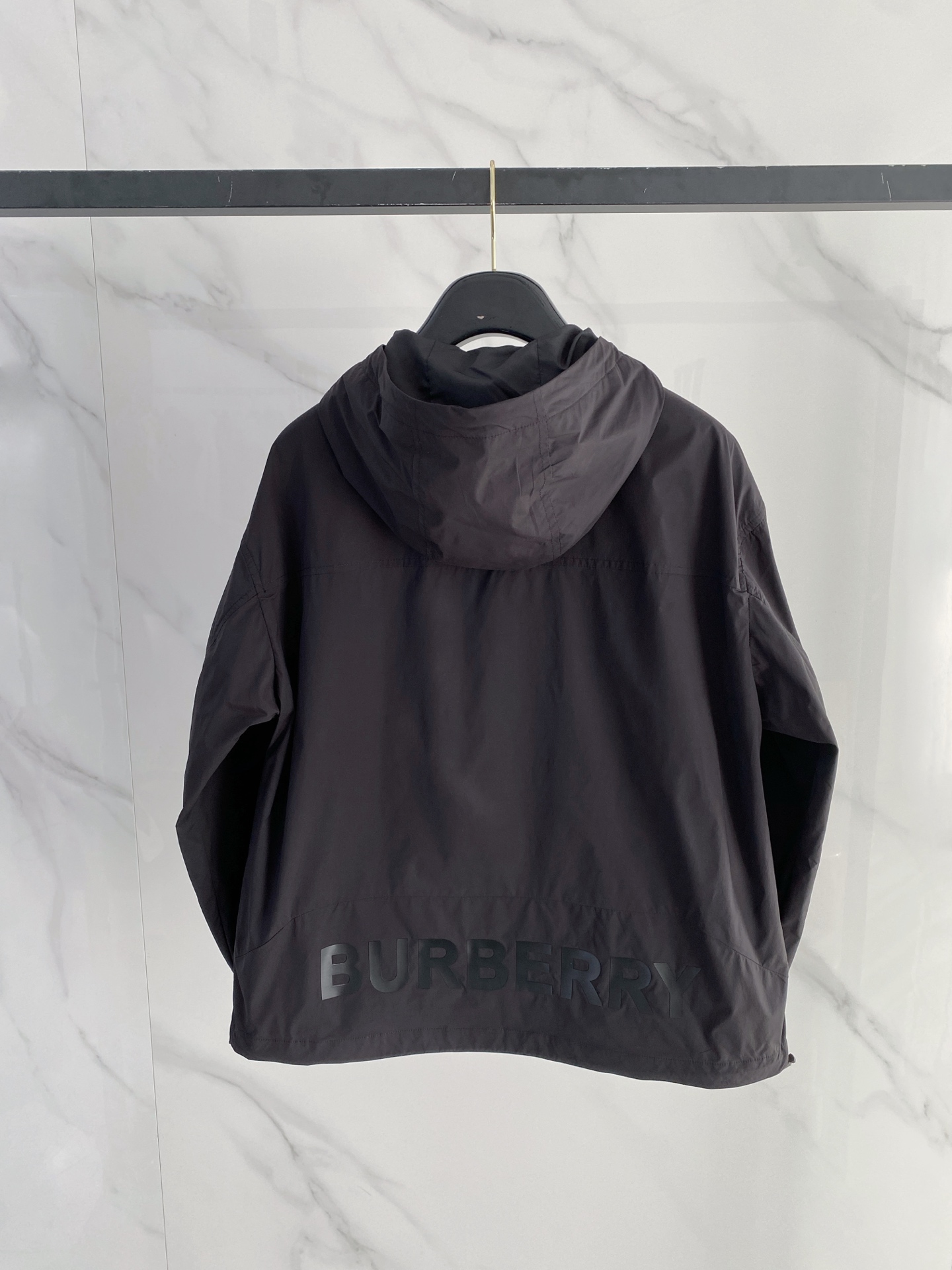 Burberry Jacket Black Hooded S