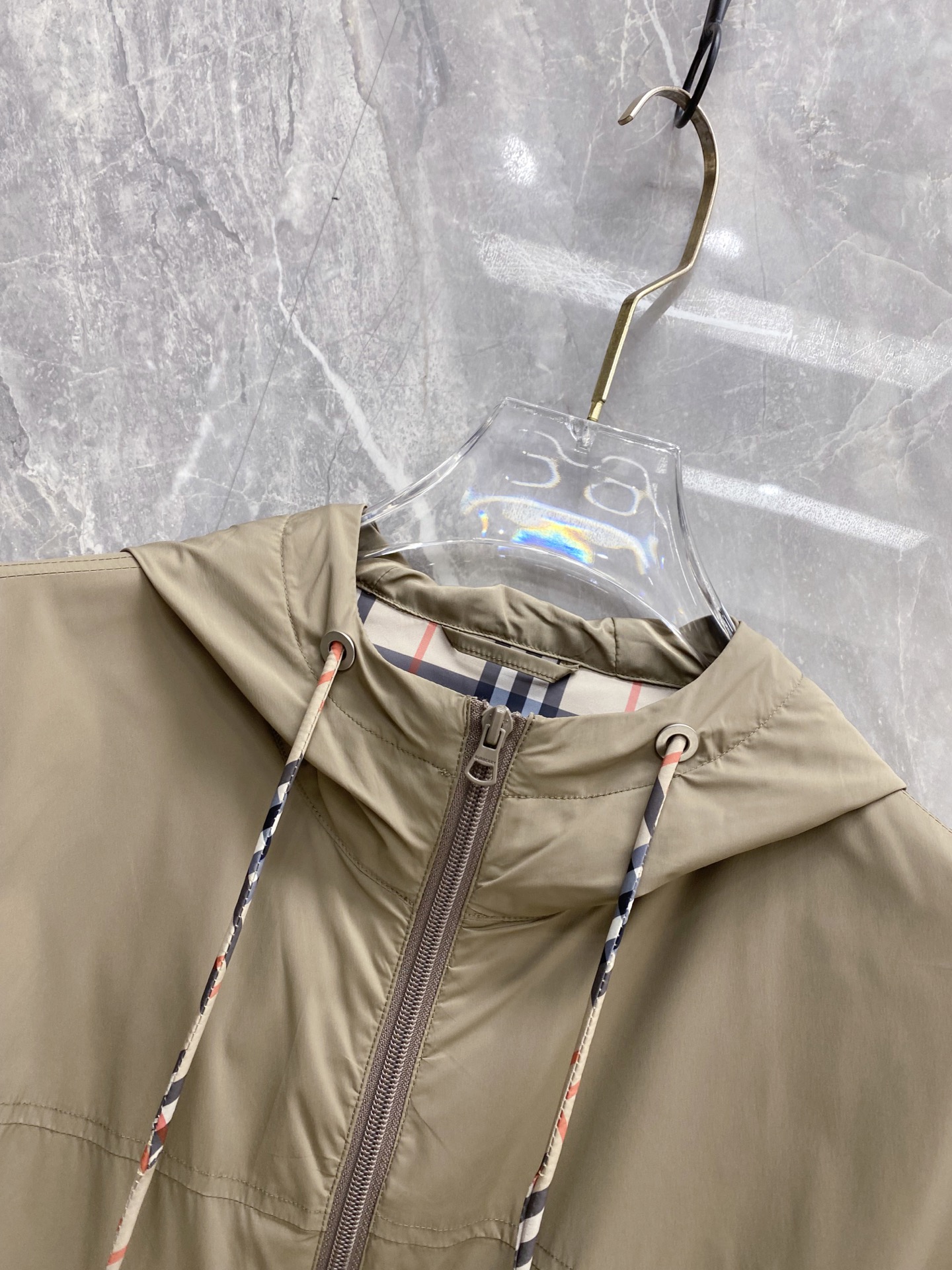 Burberry Jacket Black Hooded S