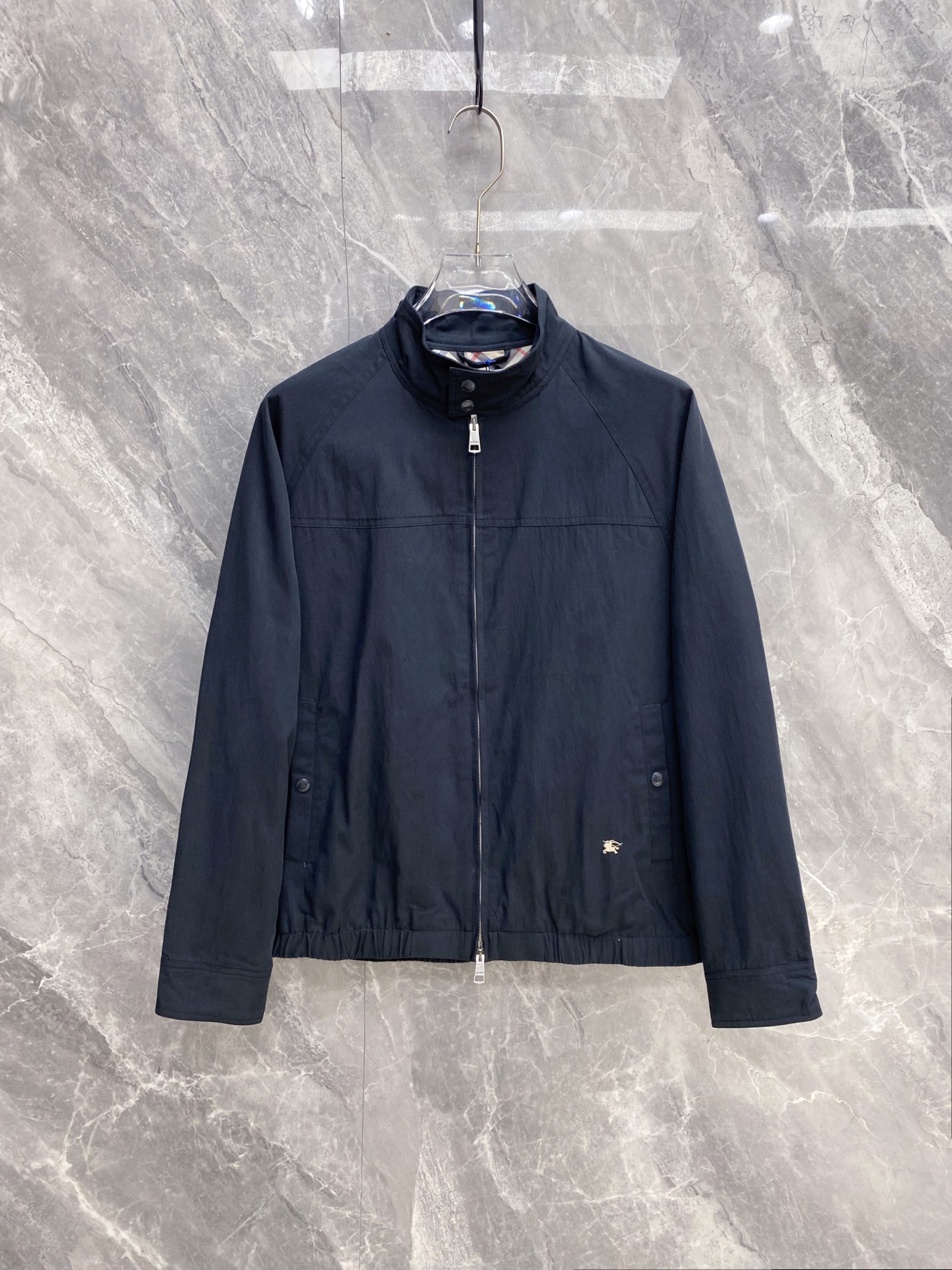 Burberry Jacket Black Hooded S
