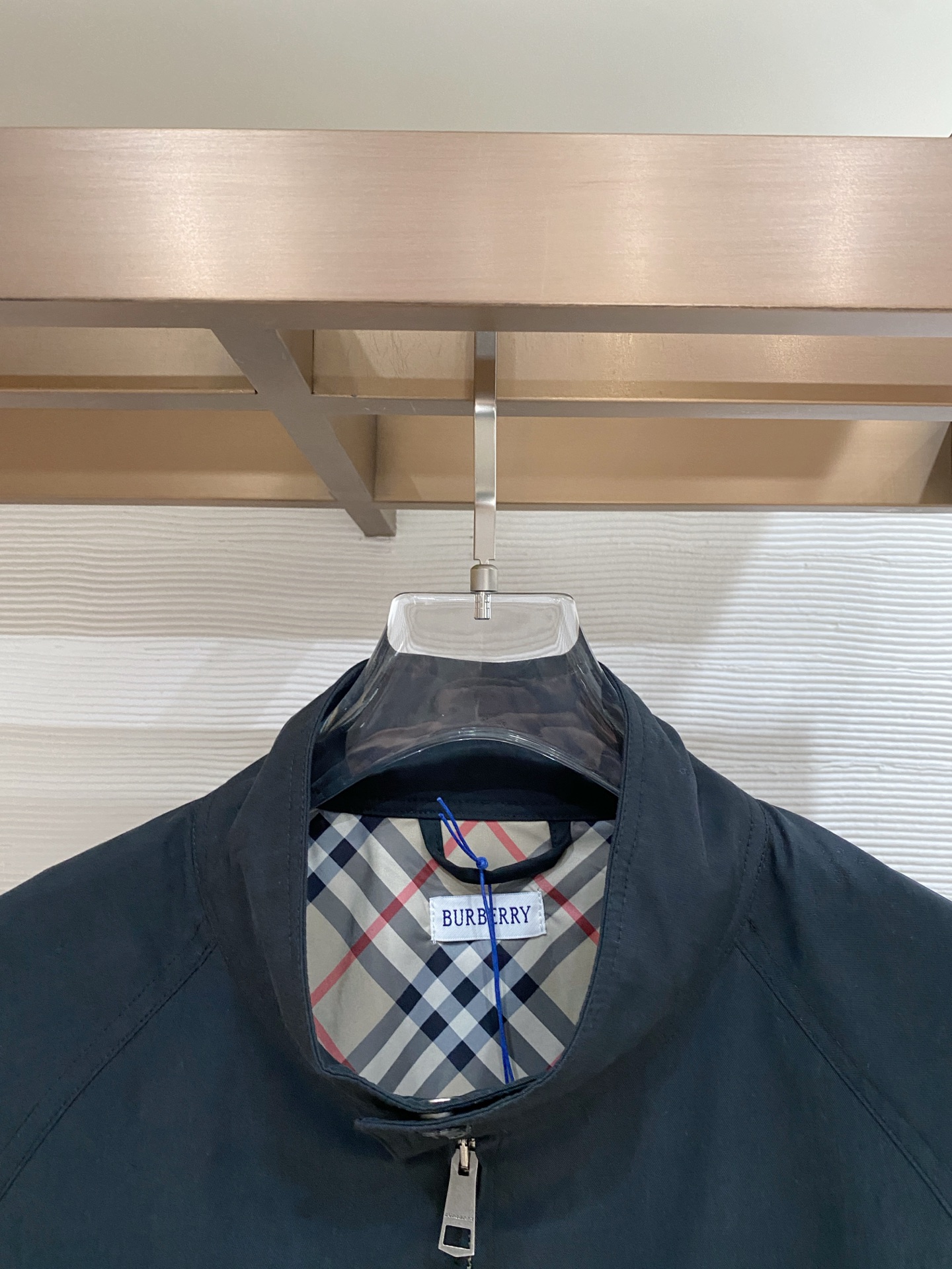 Burberry Jacket Black Hooded S