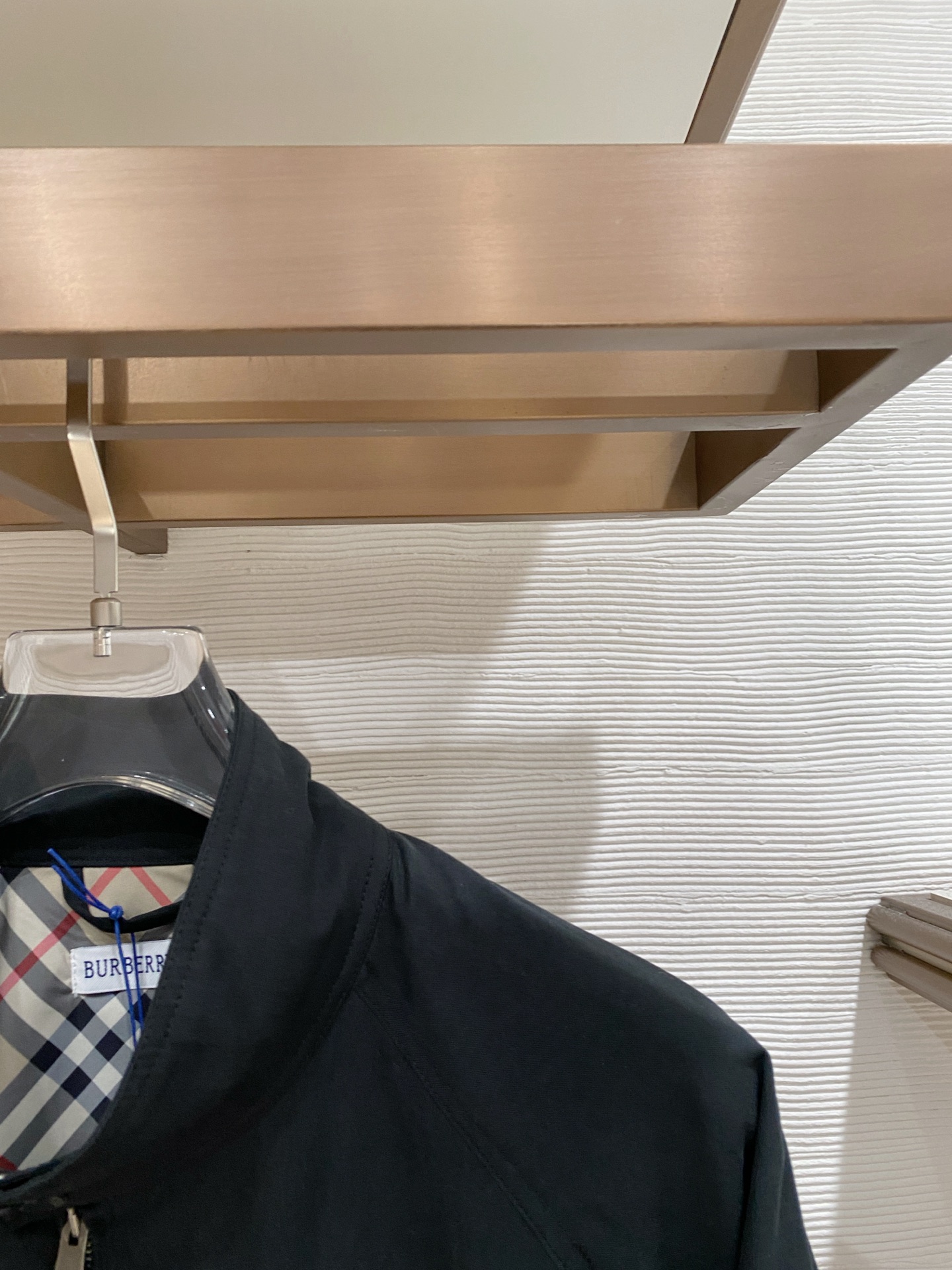 Burberry Jacket Black Hooded S