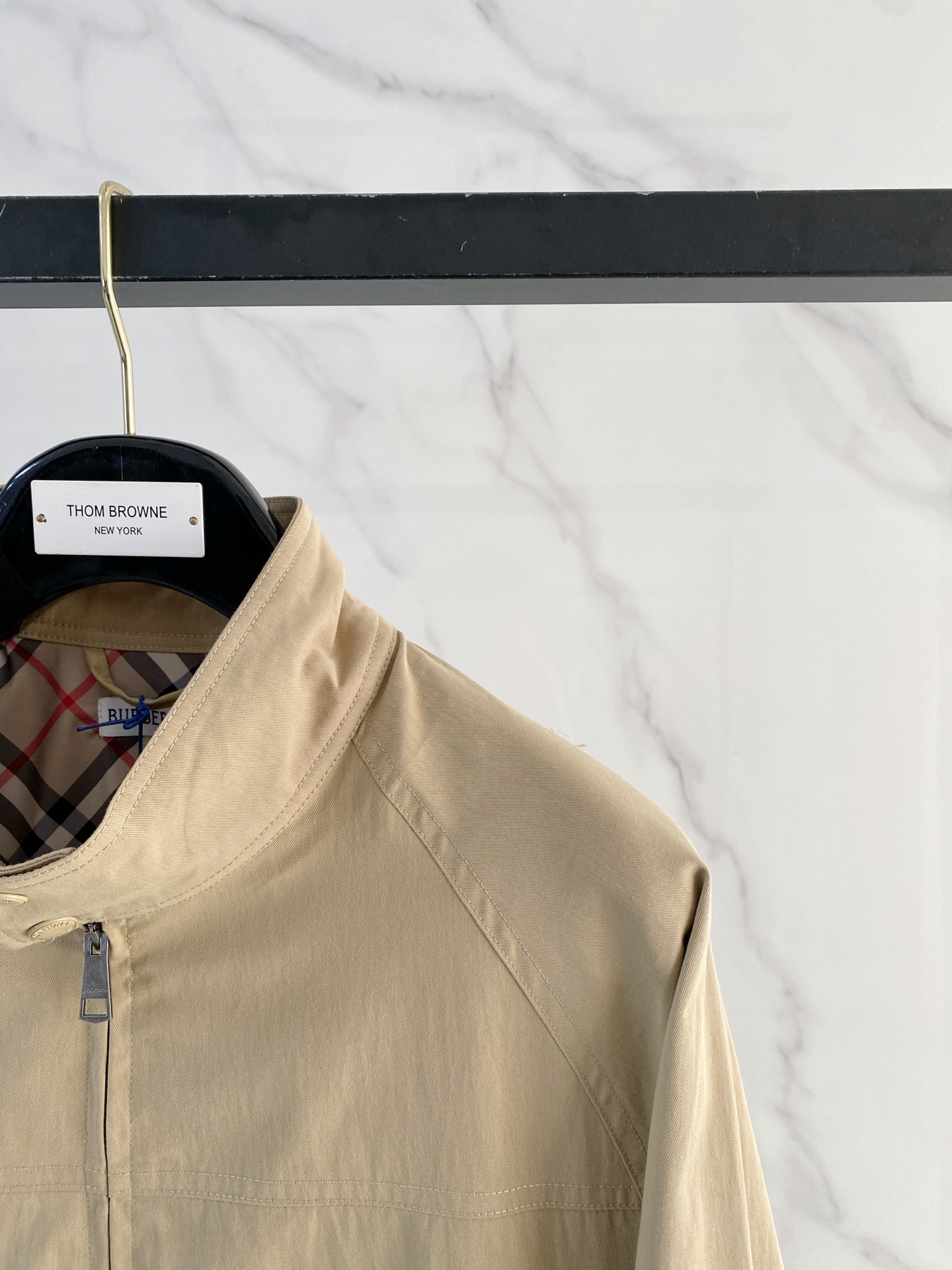 Burberry Jacket Black Hooded S