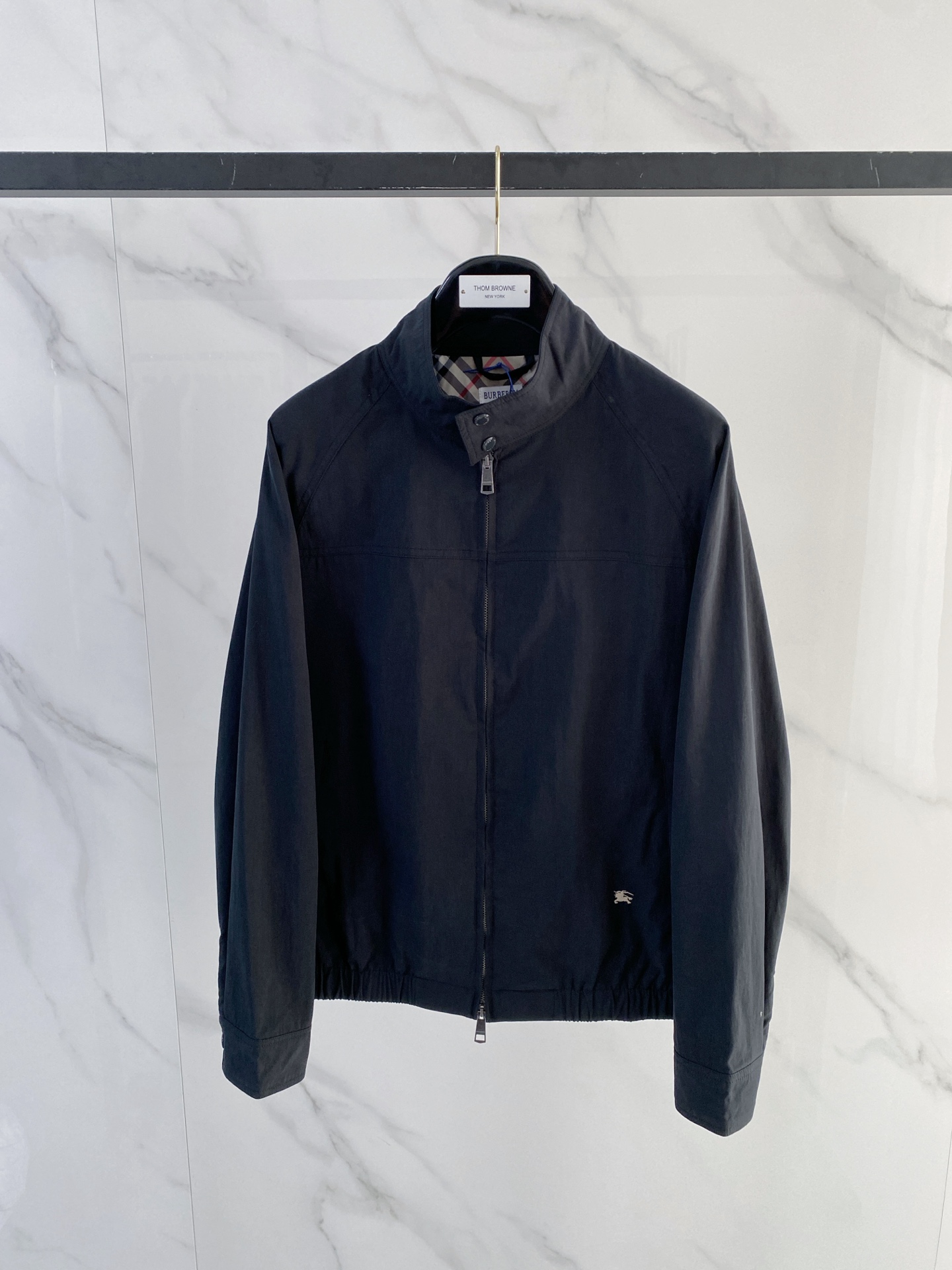 Burberry Jacket Black Hooded S