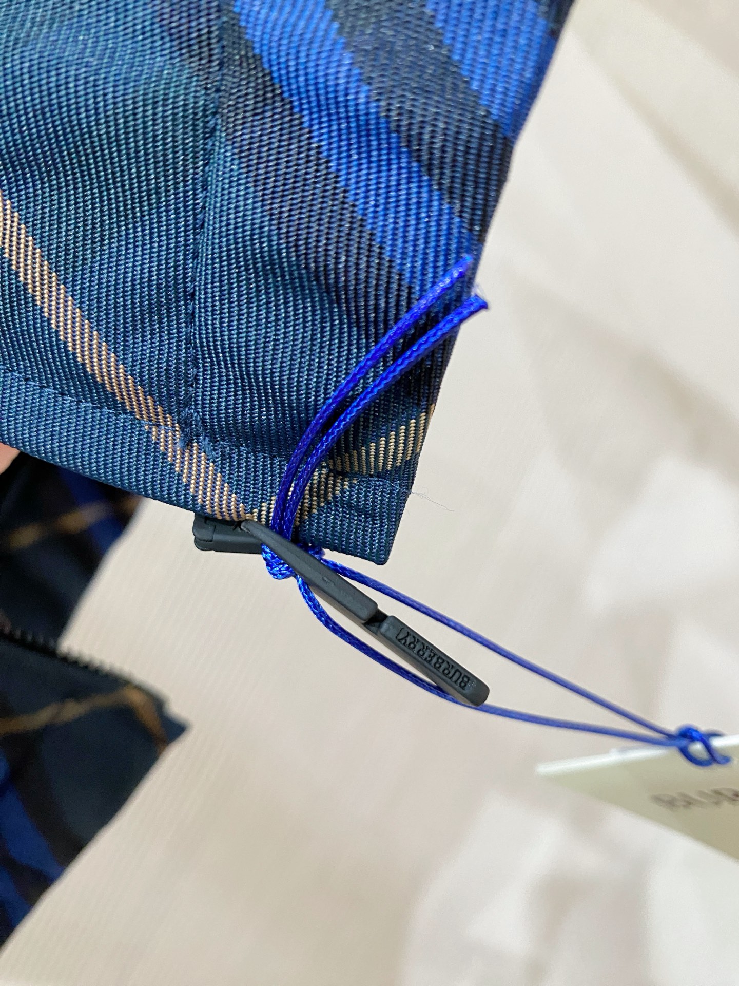 Burberry Jacket Blue Hooded