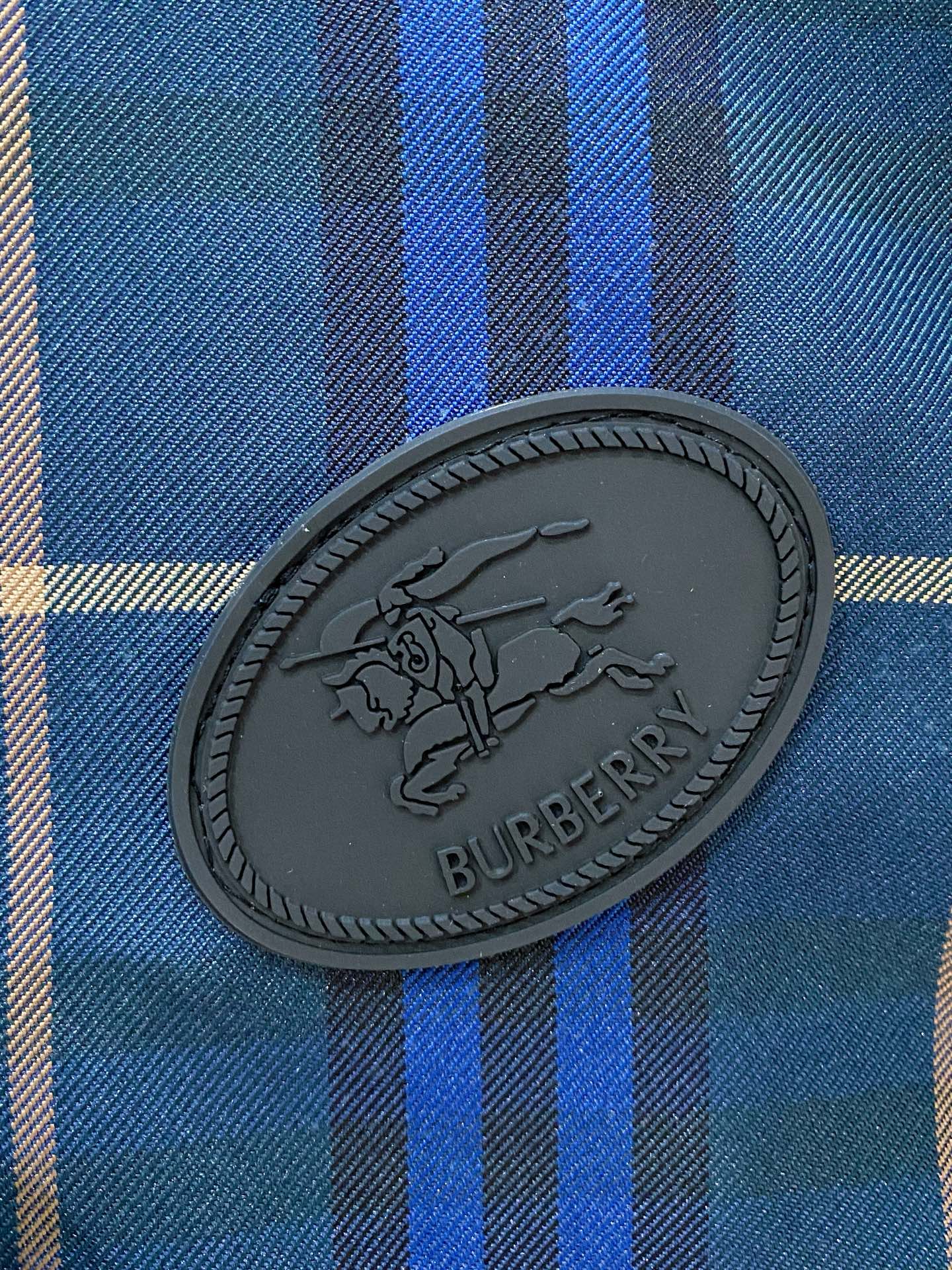 Burberry Jacket Blue Hooded