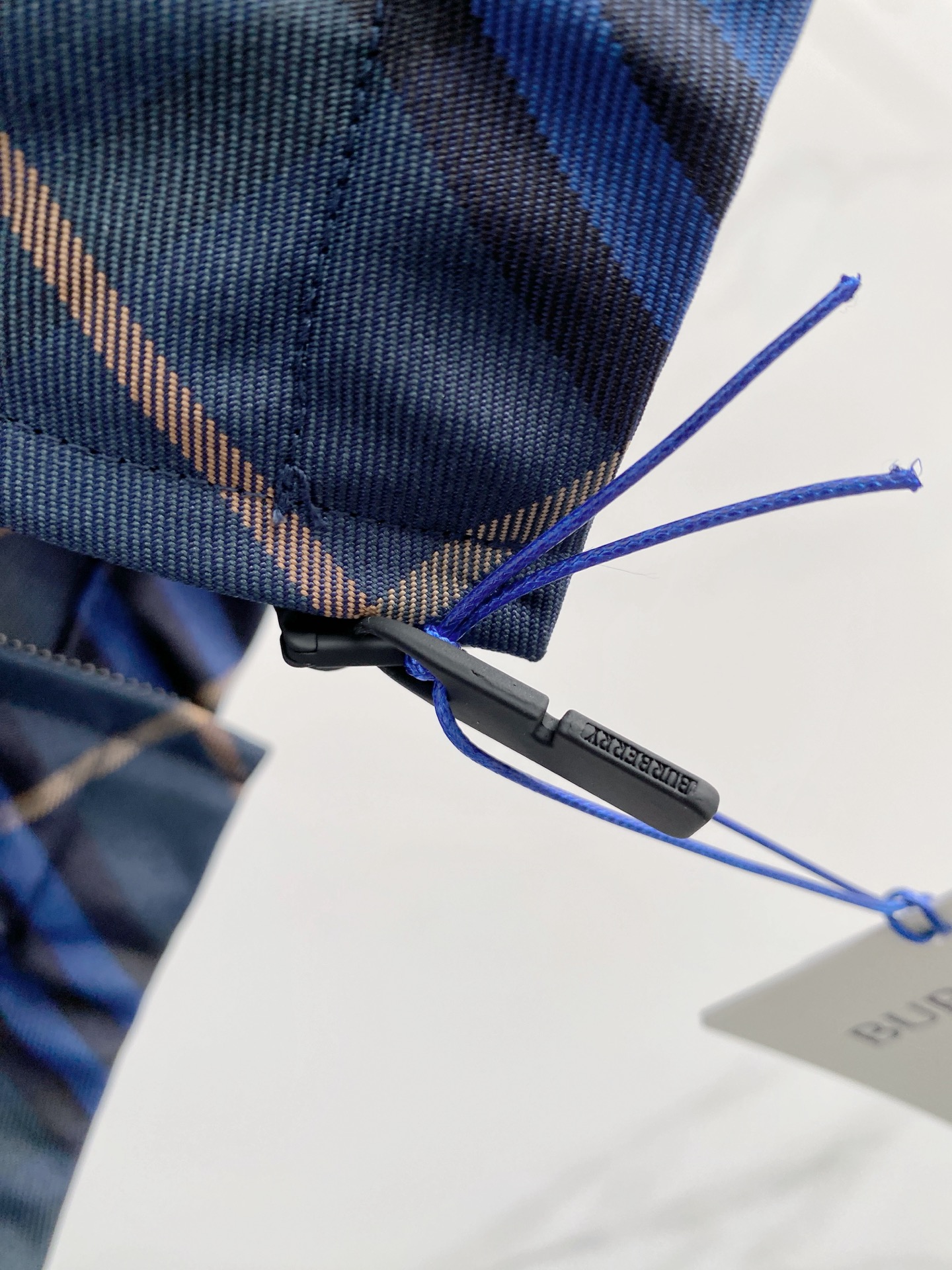 Burberry Jacket Blue Hooded