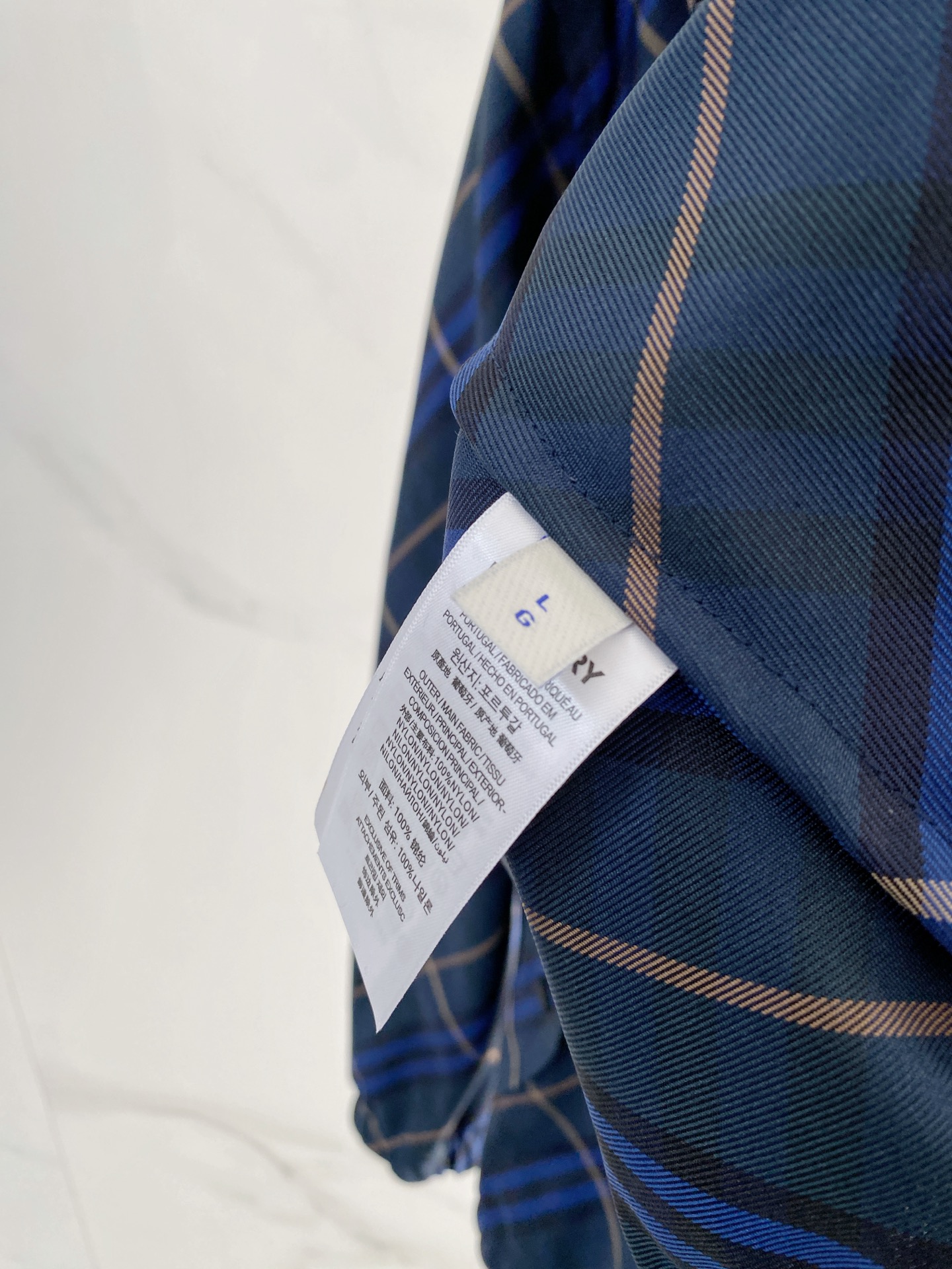 Burberry Jacket Blue Hooded