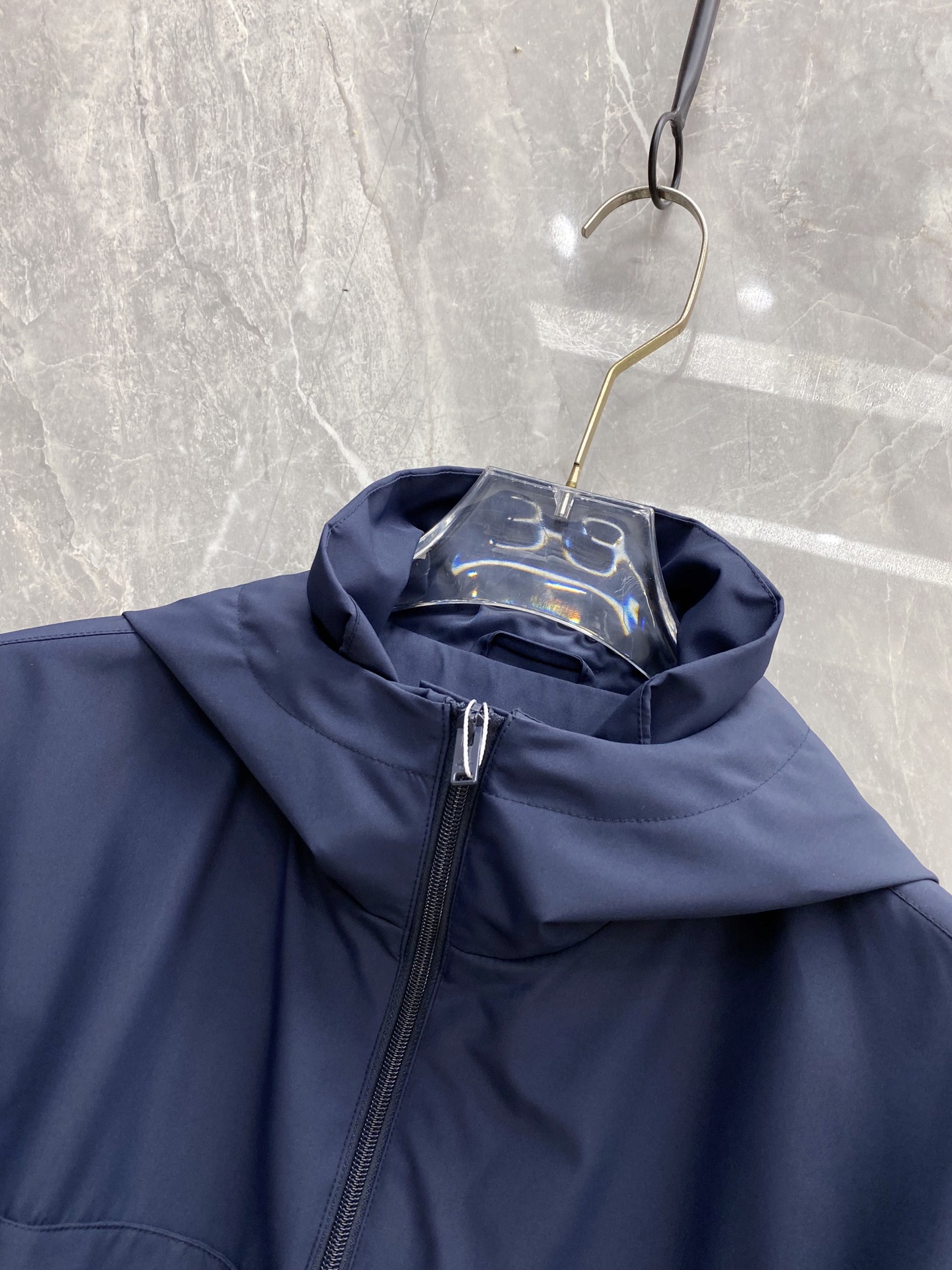 Dior Jacket Blue Hooded S