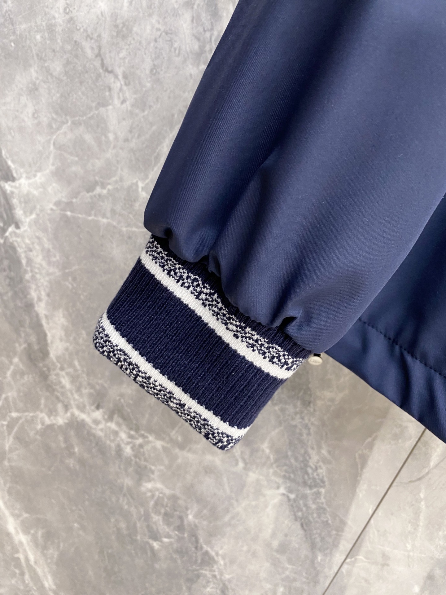 Dior Jacket Blue Hooded S