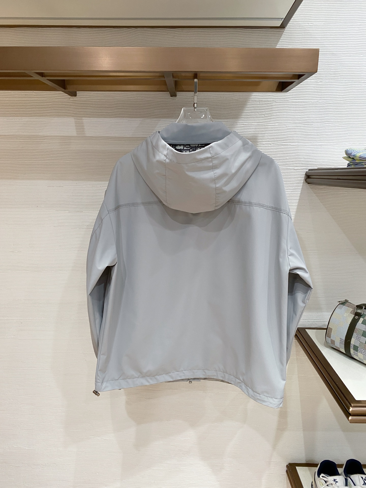 Dior Jacket Blue Hooded S
