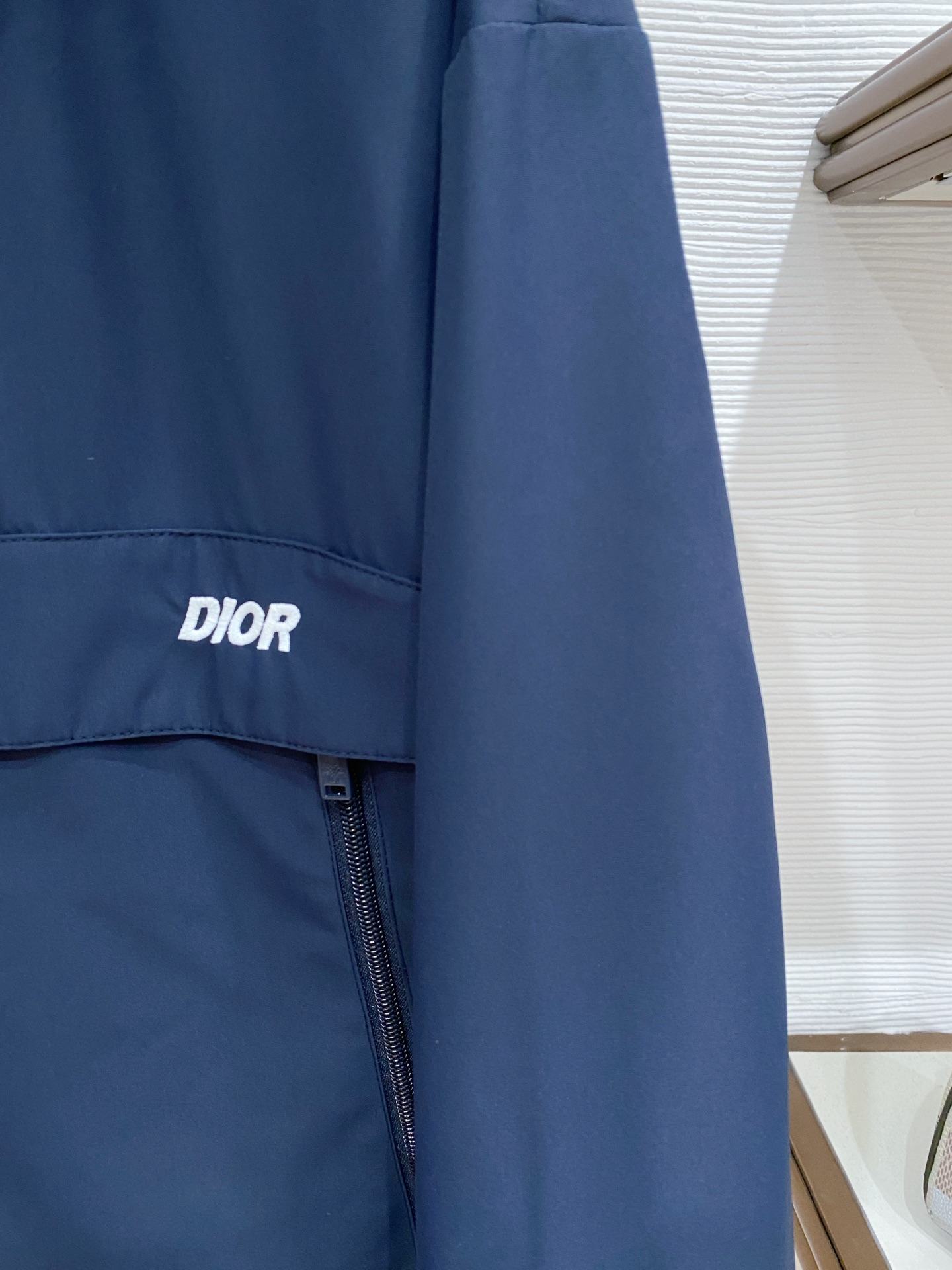 Dior Jacket Blue Hooded S