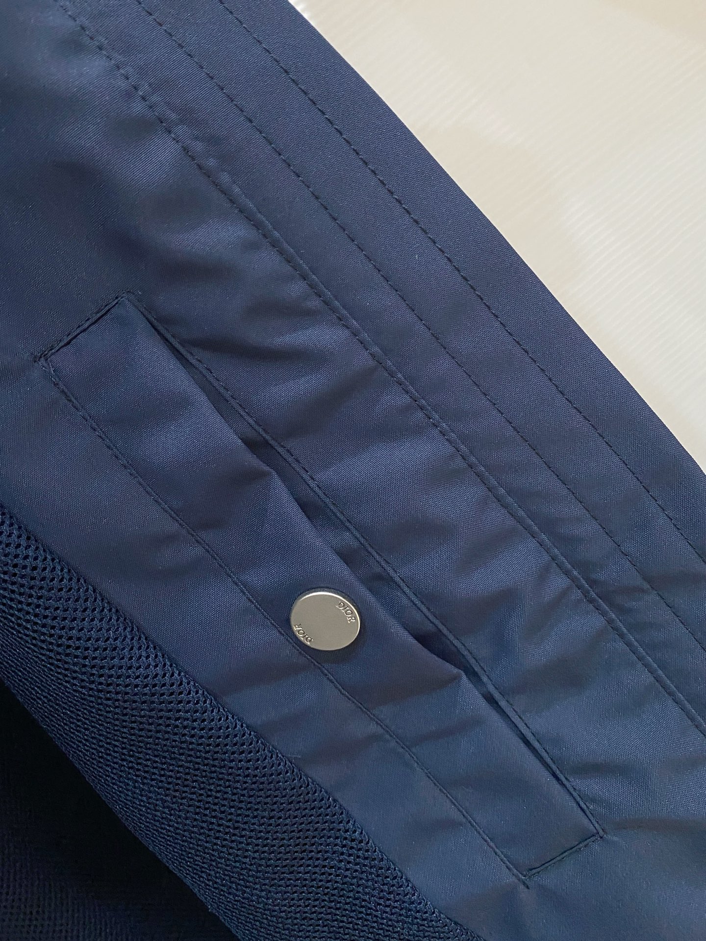 Dior Jacket Blue Hooded S