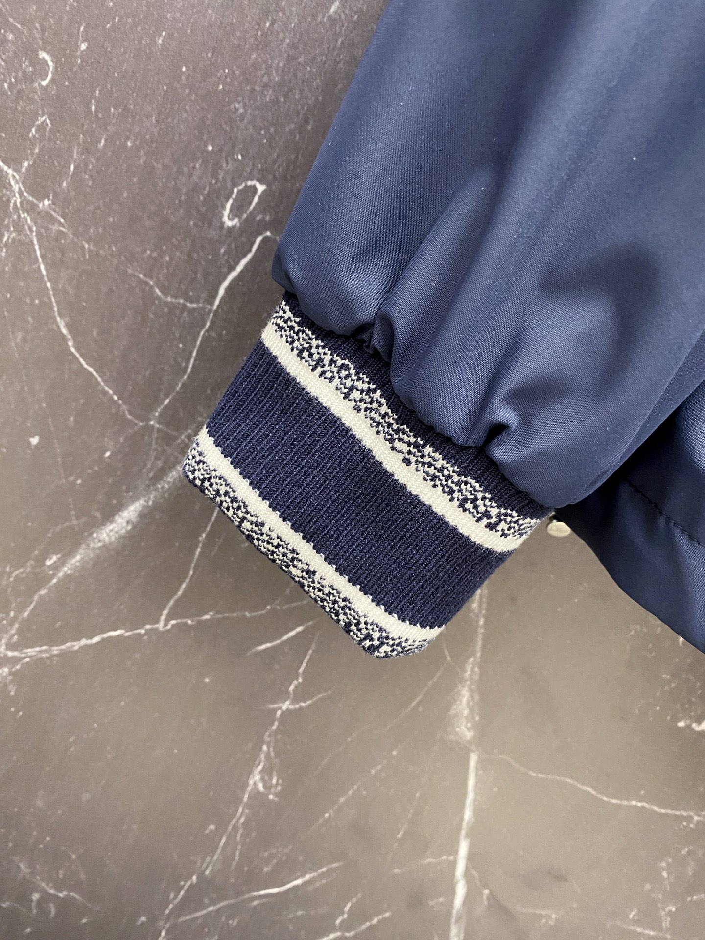 Dior Jacket Blue Hooded S