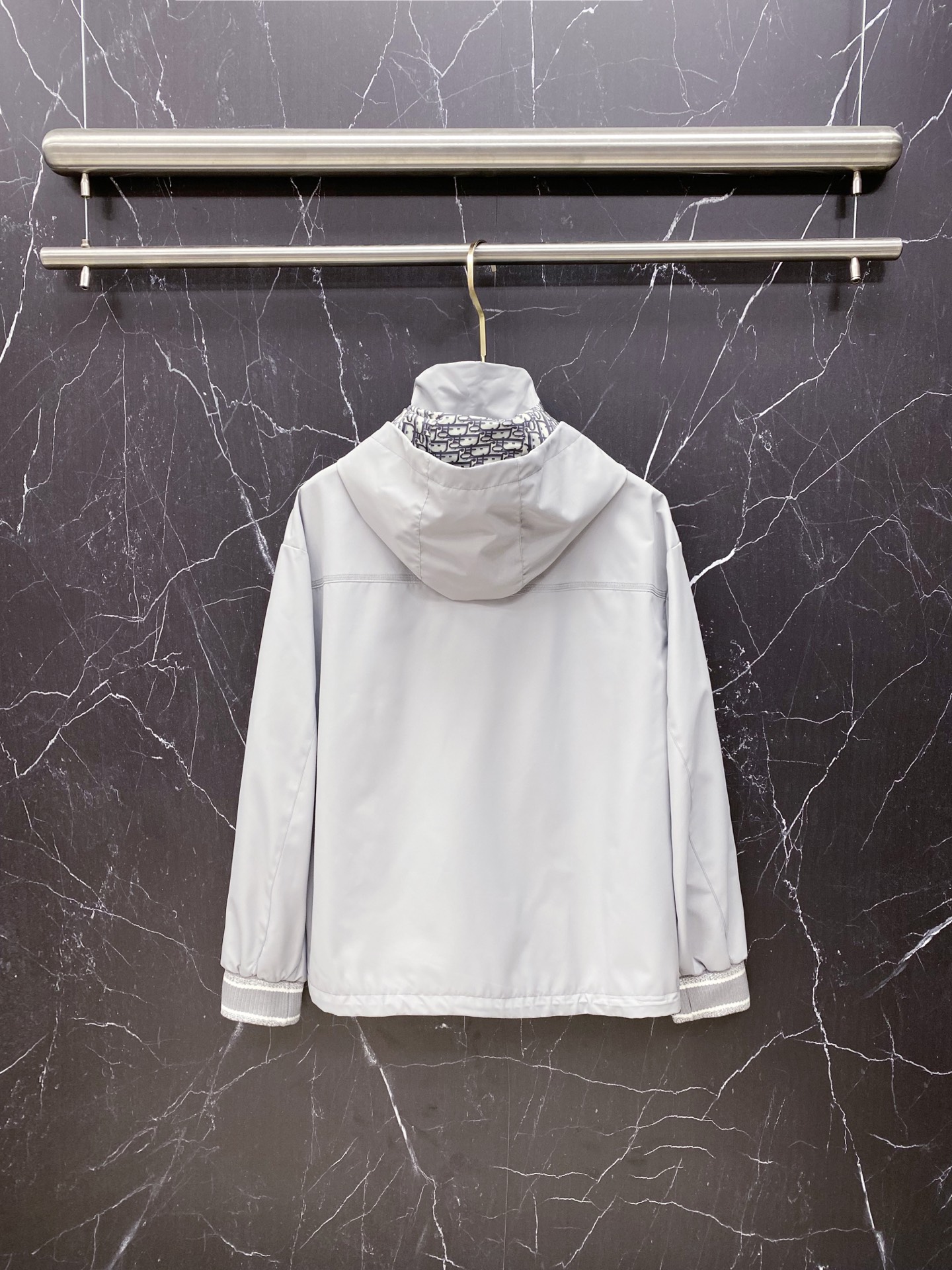 Dior Jacket Blue Hooded S