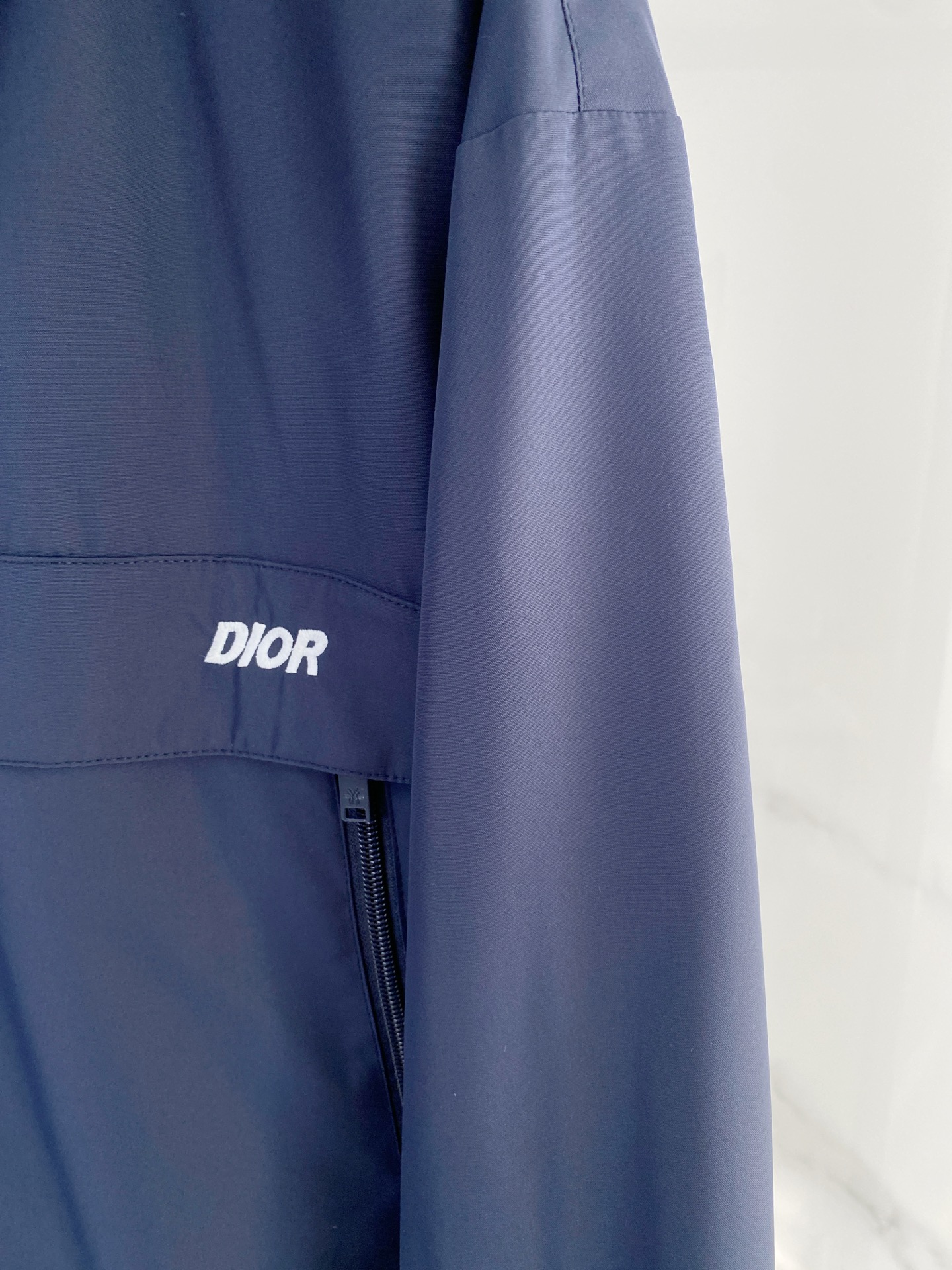 Dior Jacket Blue Hooded S