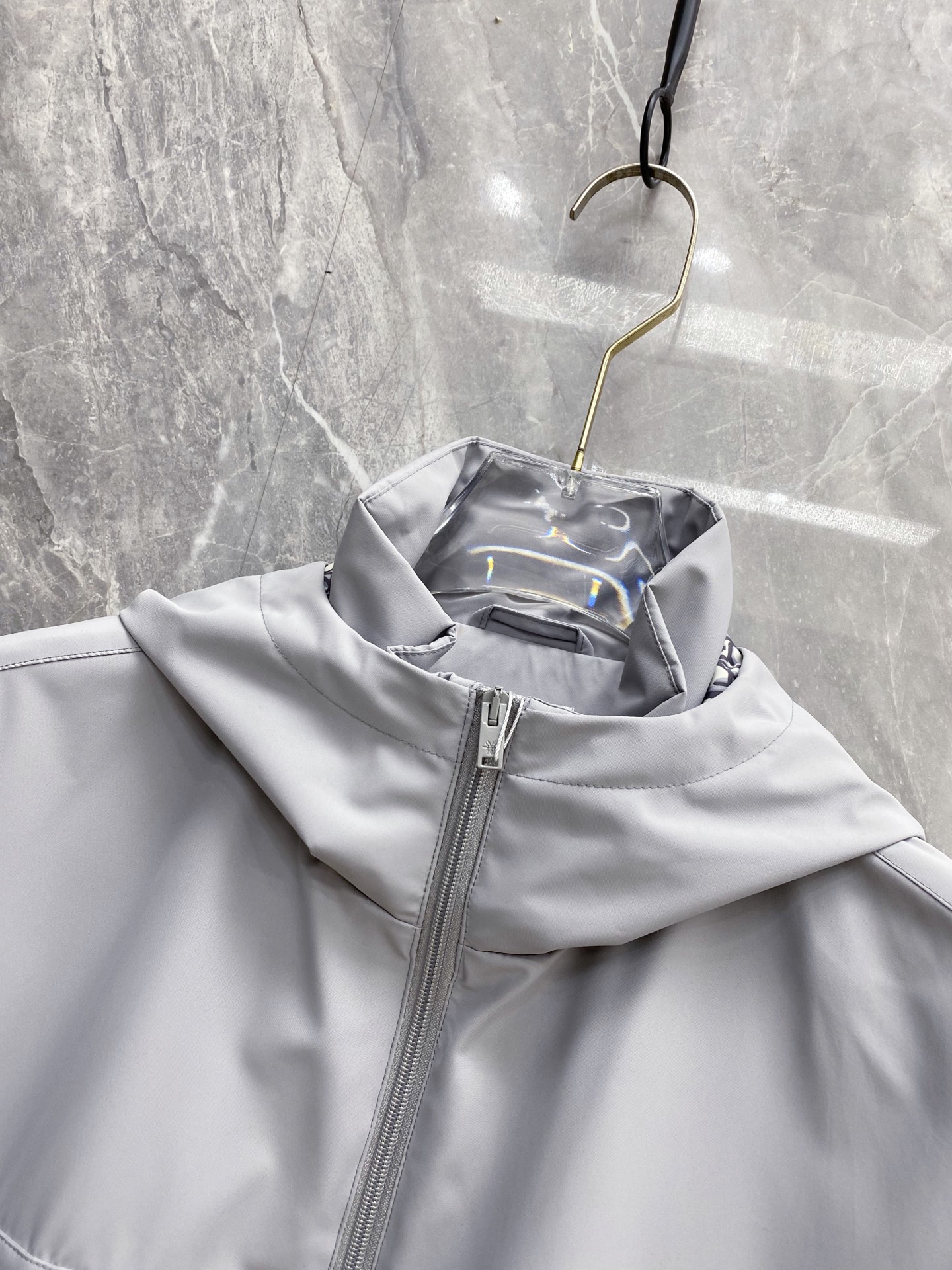 Dior Jacket Blue Hooded S