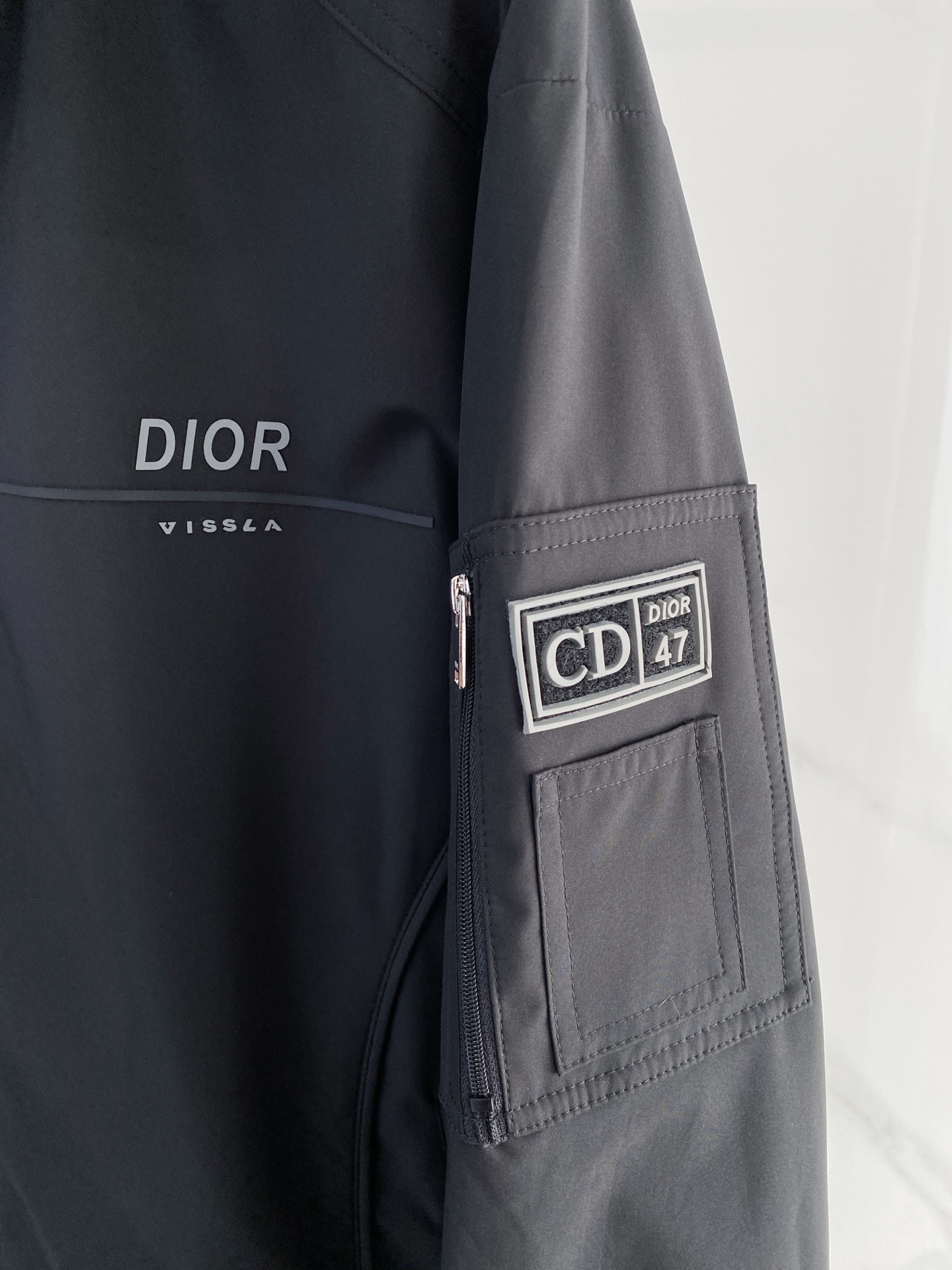 Dior Jacket Black Hooded S