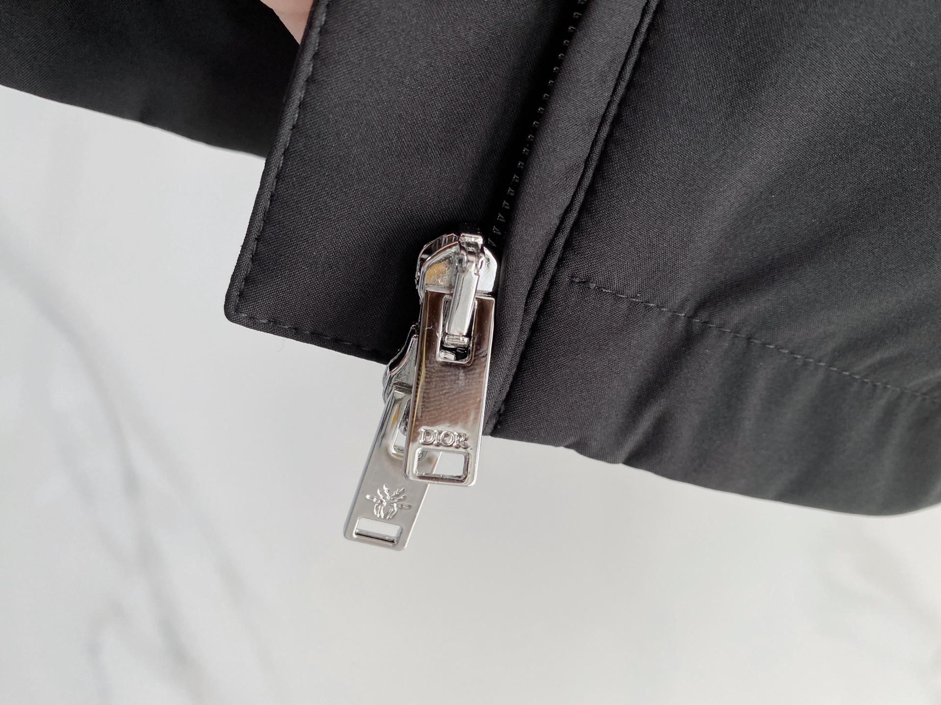 Dior Jacket Black Hooded S