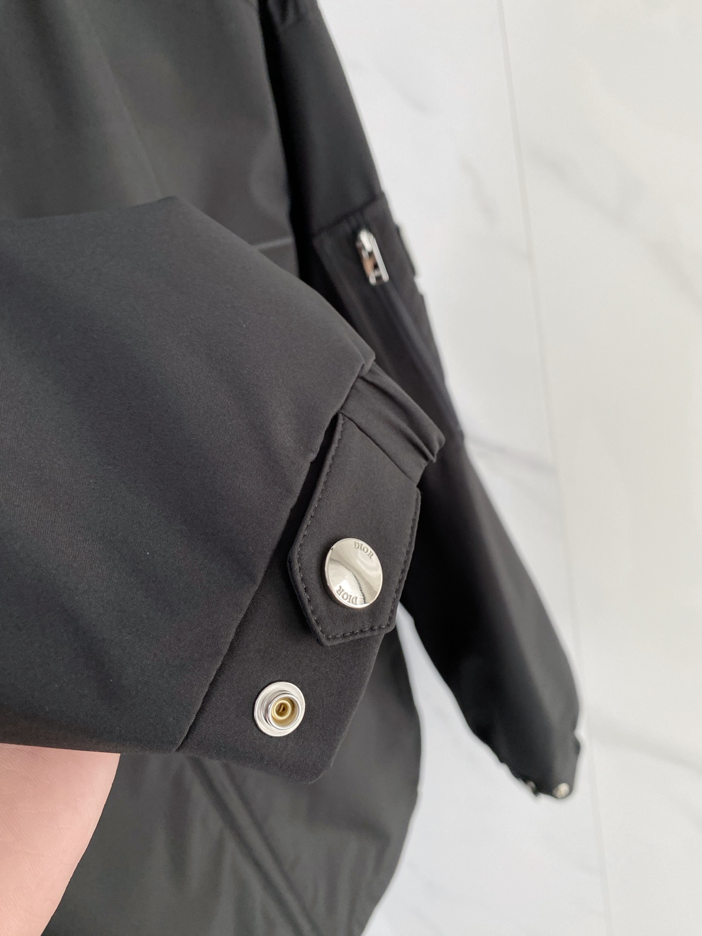 Dior Jacket Black Hooded S