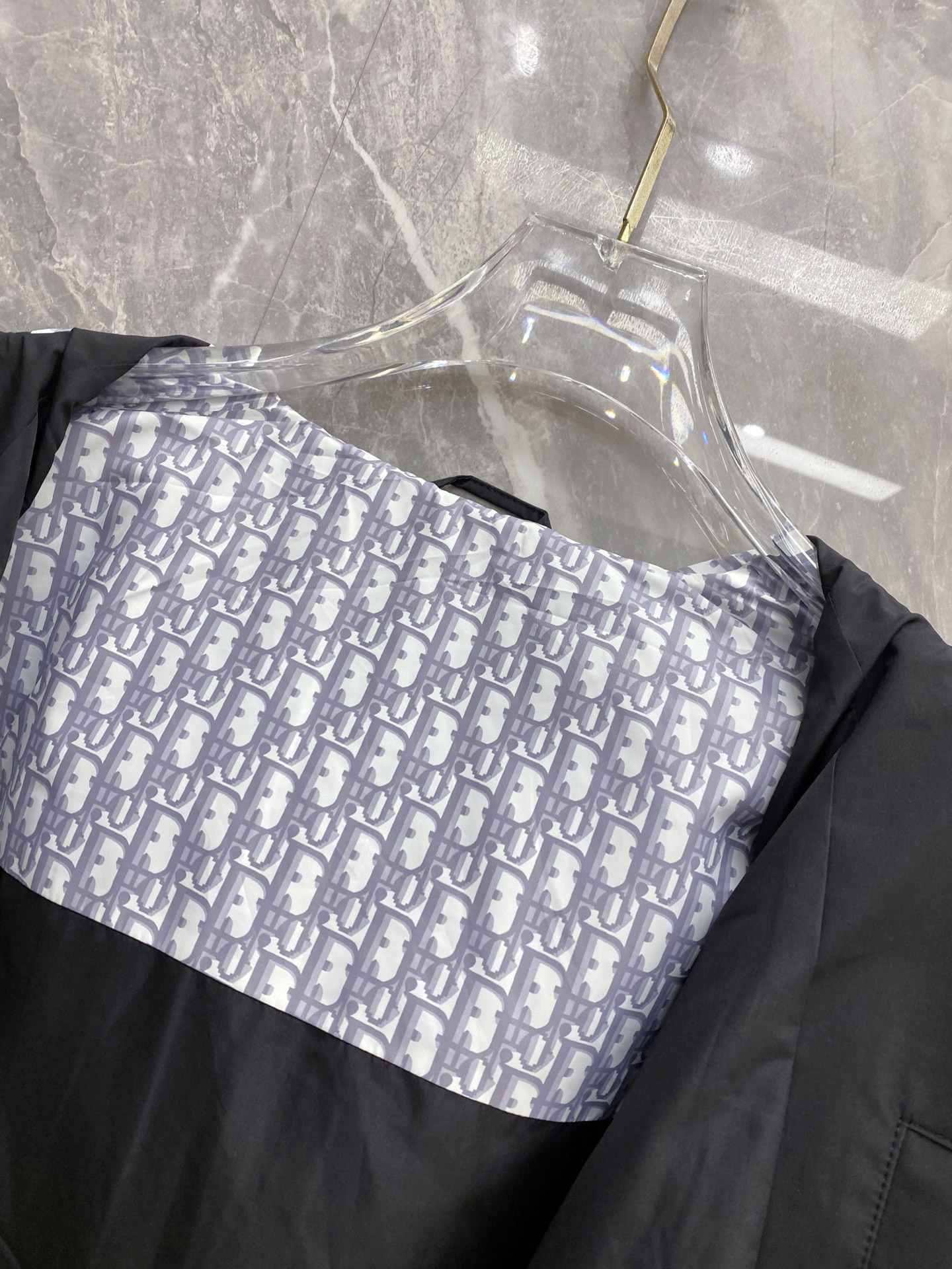 Dior Jacket Black Hooded S