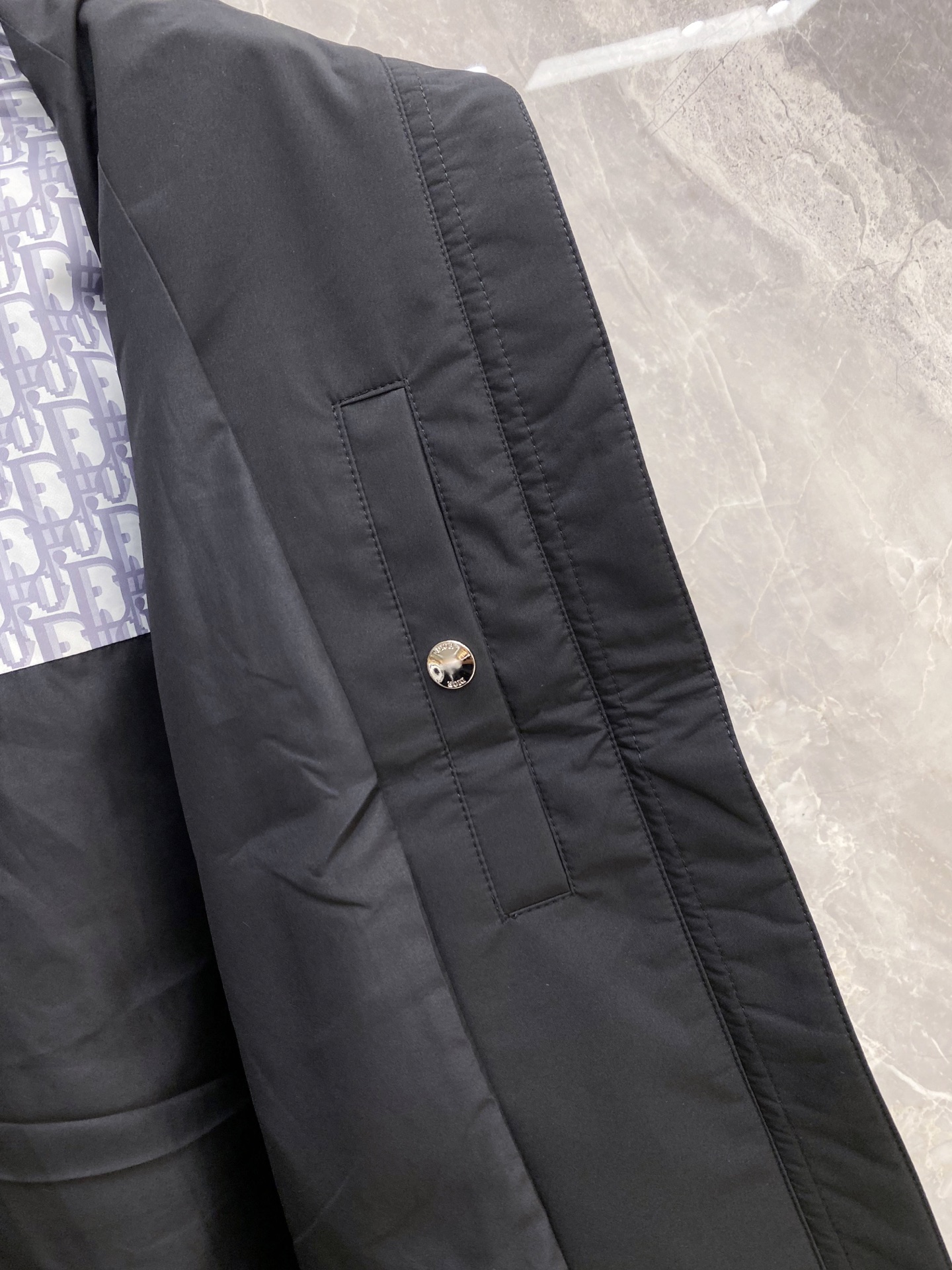 Dior Jacket Black Hooded S