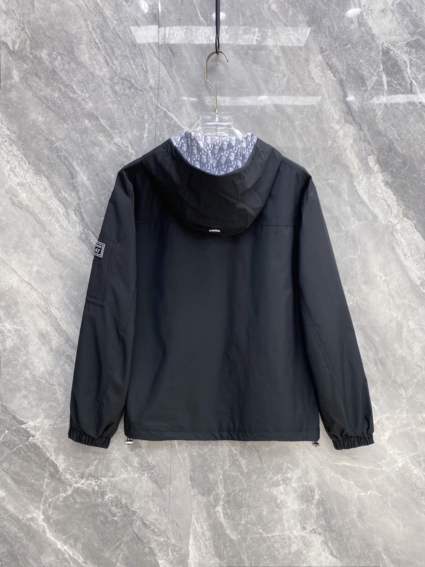 Dior Jacket Black Hooded S