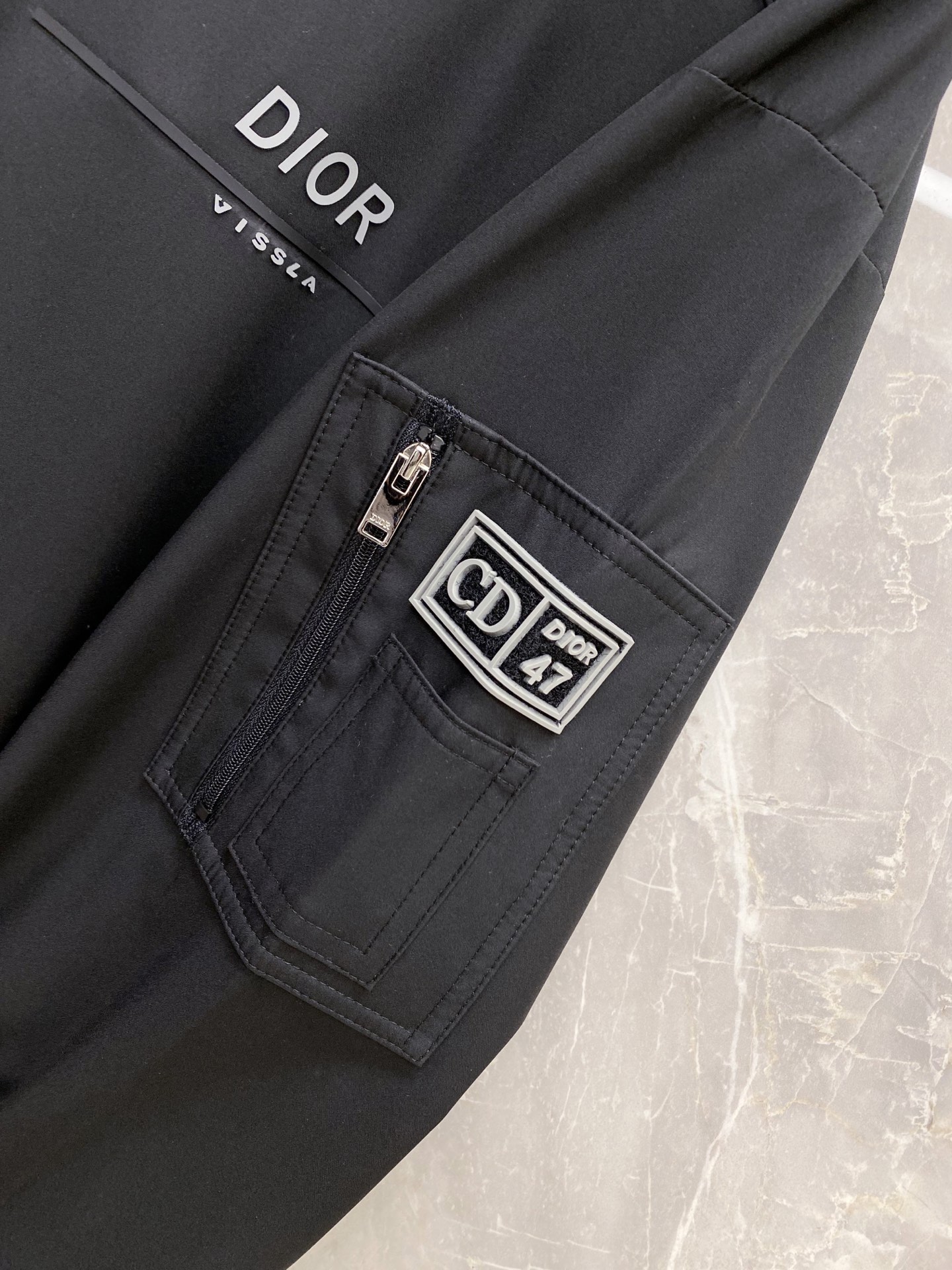 Dior Jacket Black Hooded S