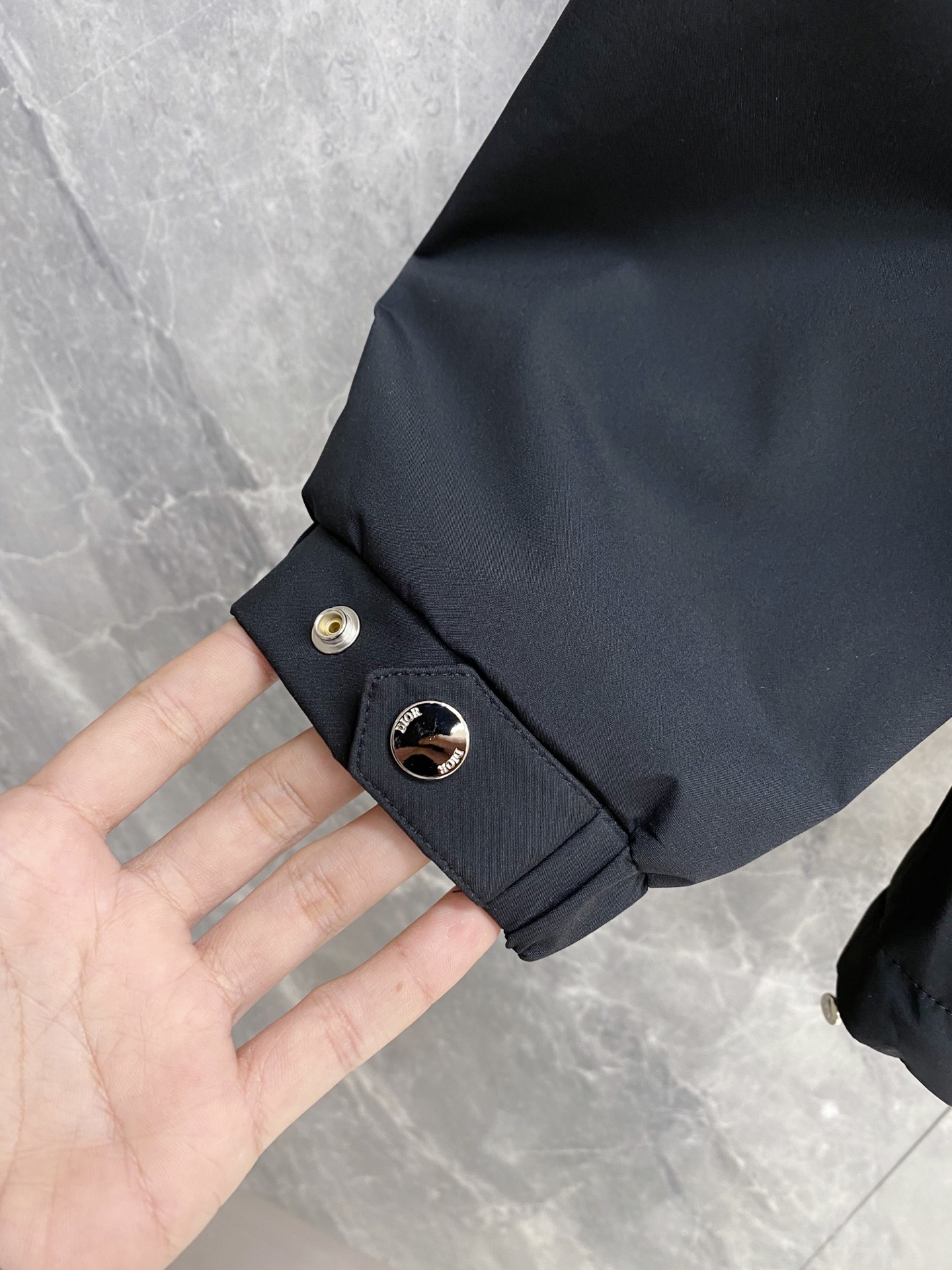 Dior Jacket Black Hooded S