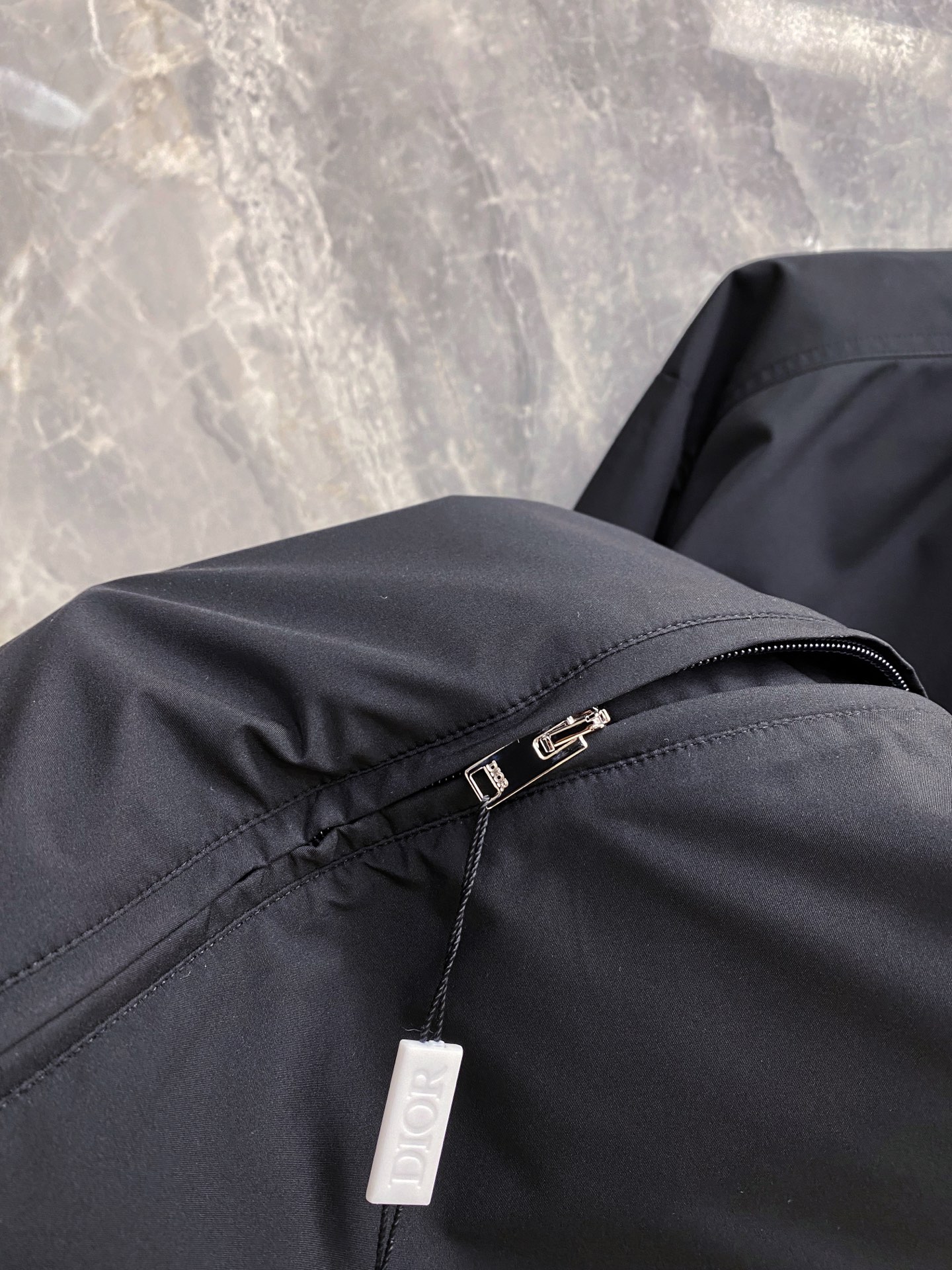 Dior Jacket Black Hooded S