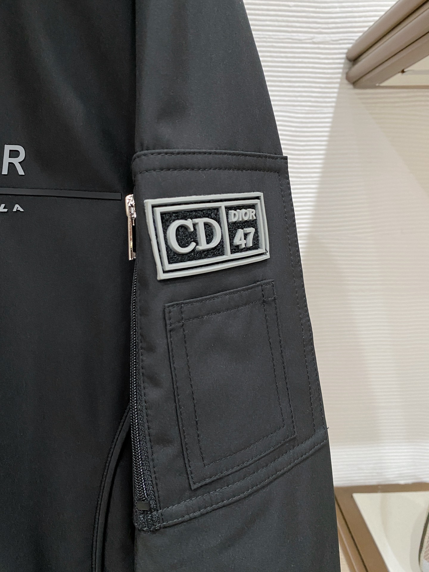 Dior Jacket Black Hooded S