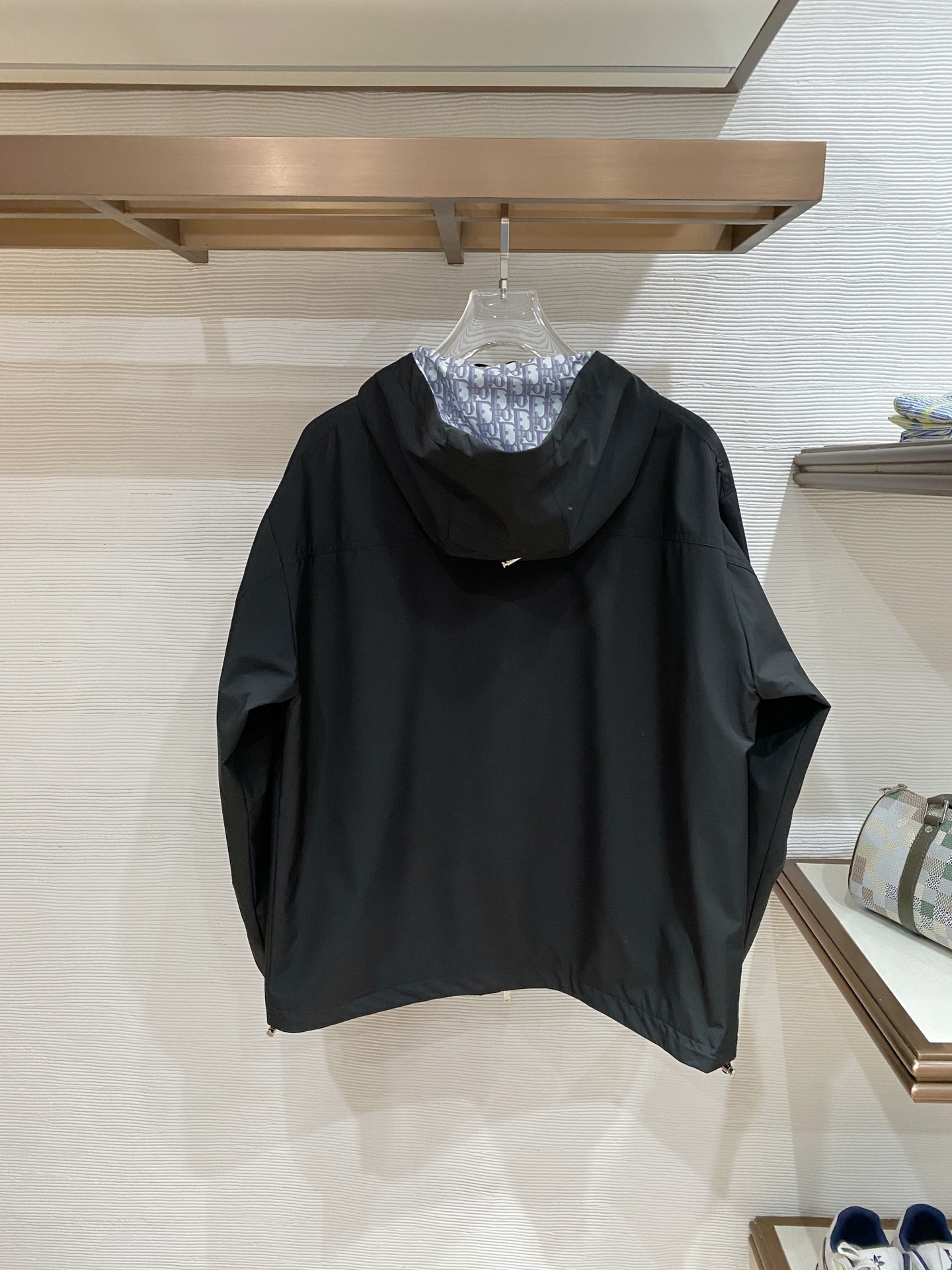 Dior Jacket Black Hooded S
