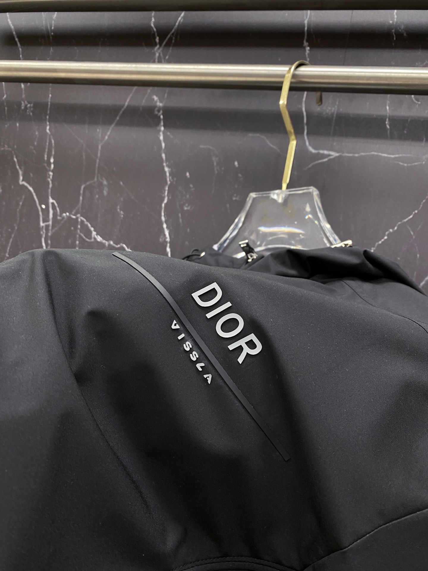 Dior Jacket Black Hooded S