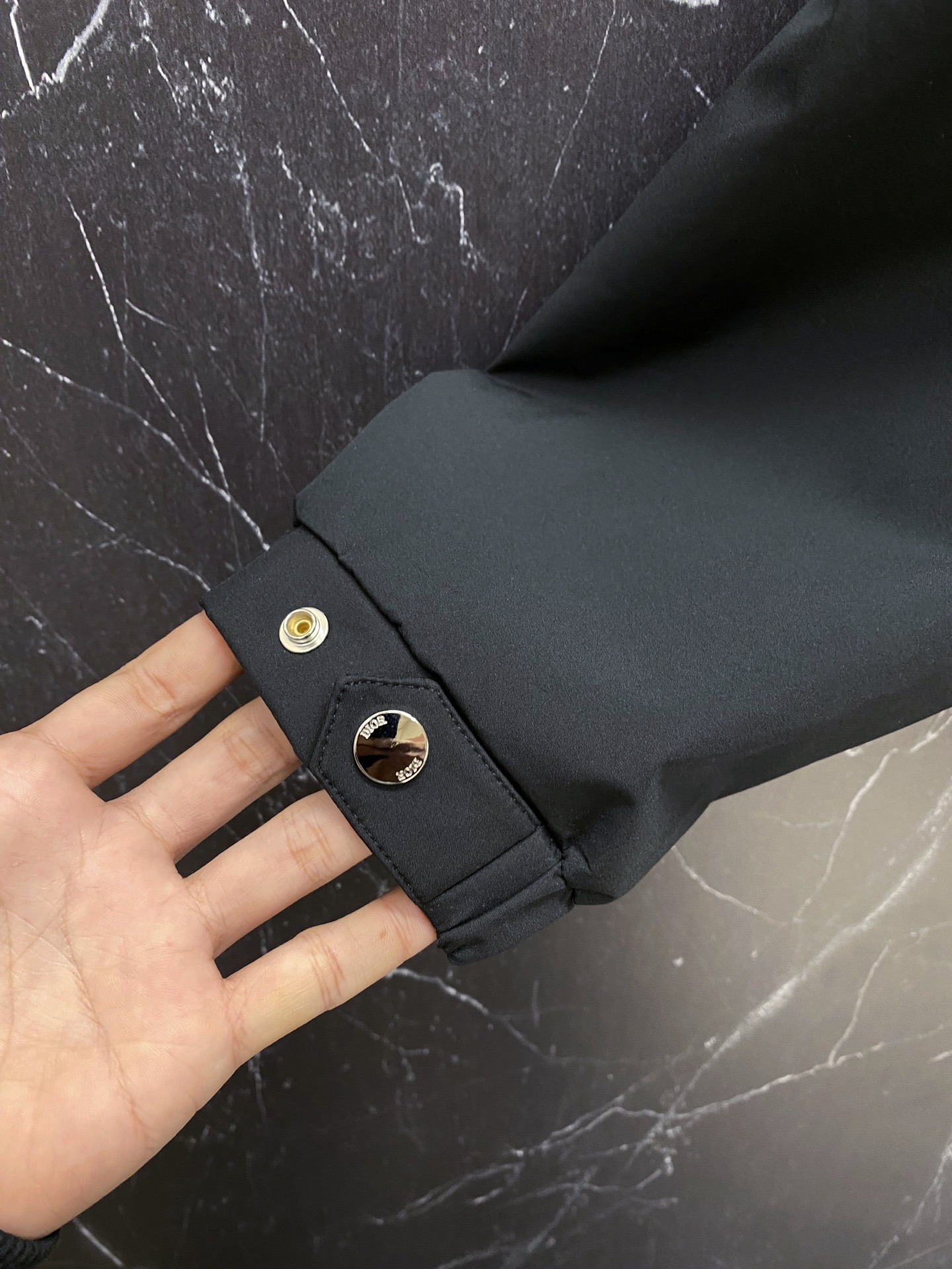 Dior Jacket Black Hooded S