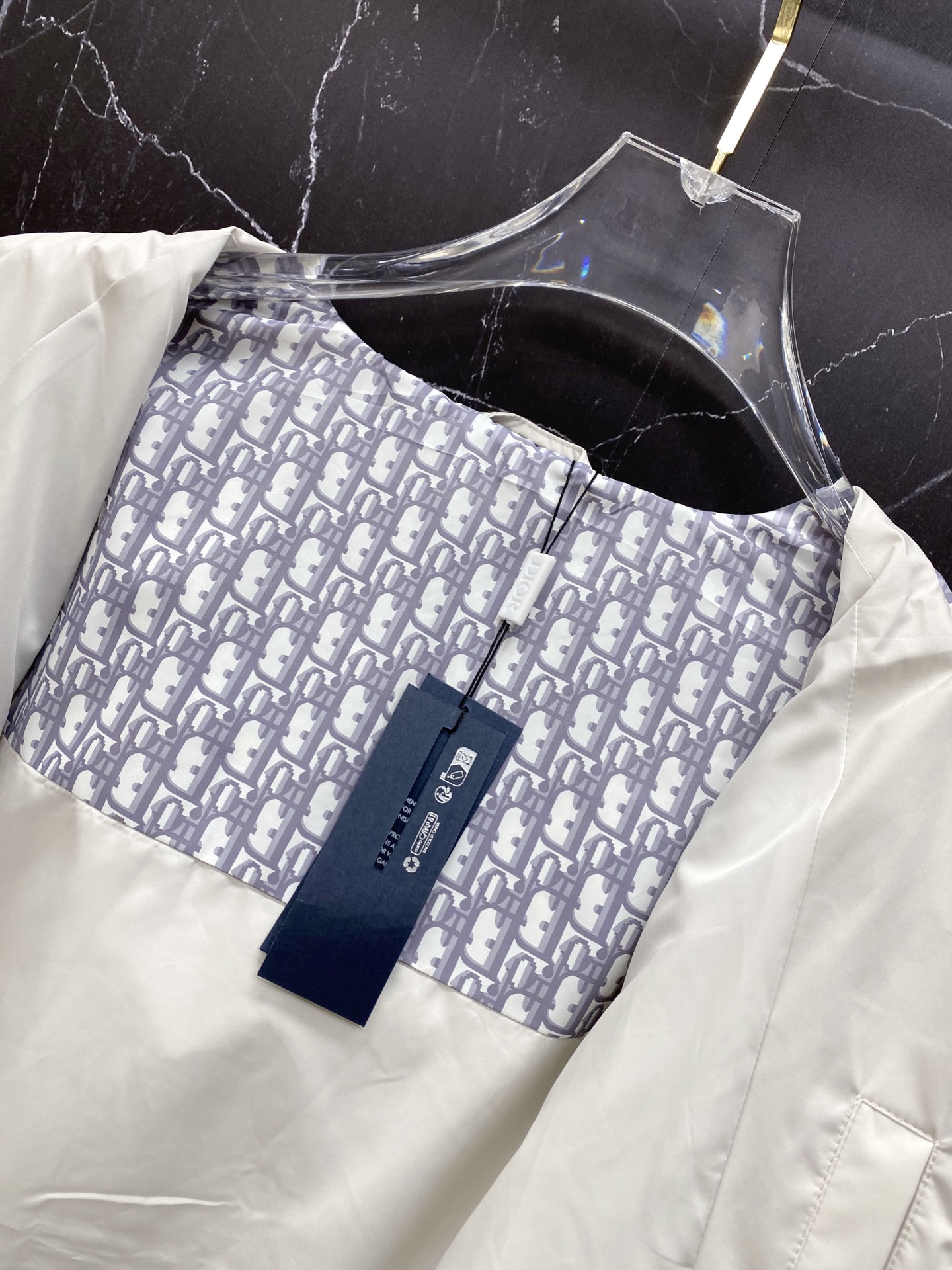Dior Jacket Black Hooded S