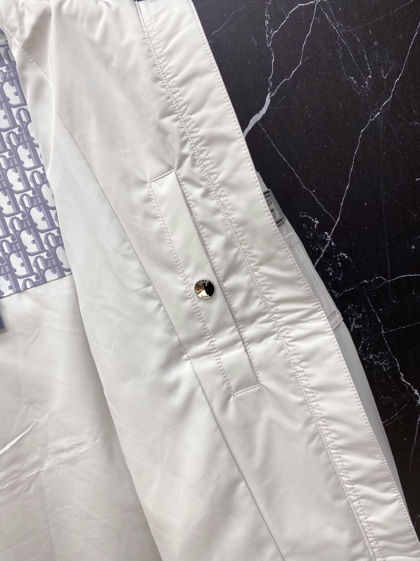 Dior Jacket Black Hooded S