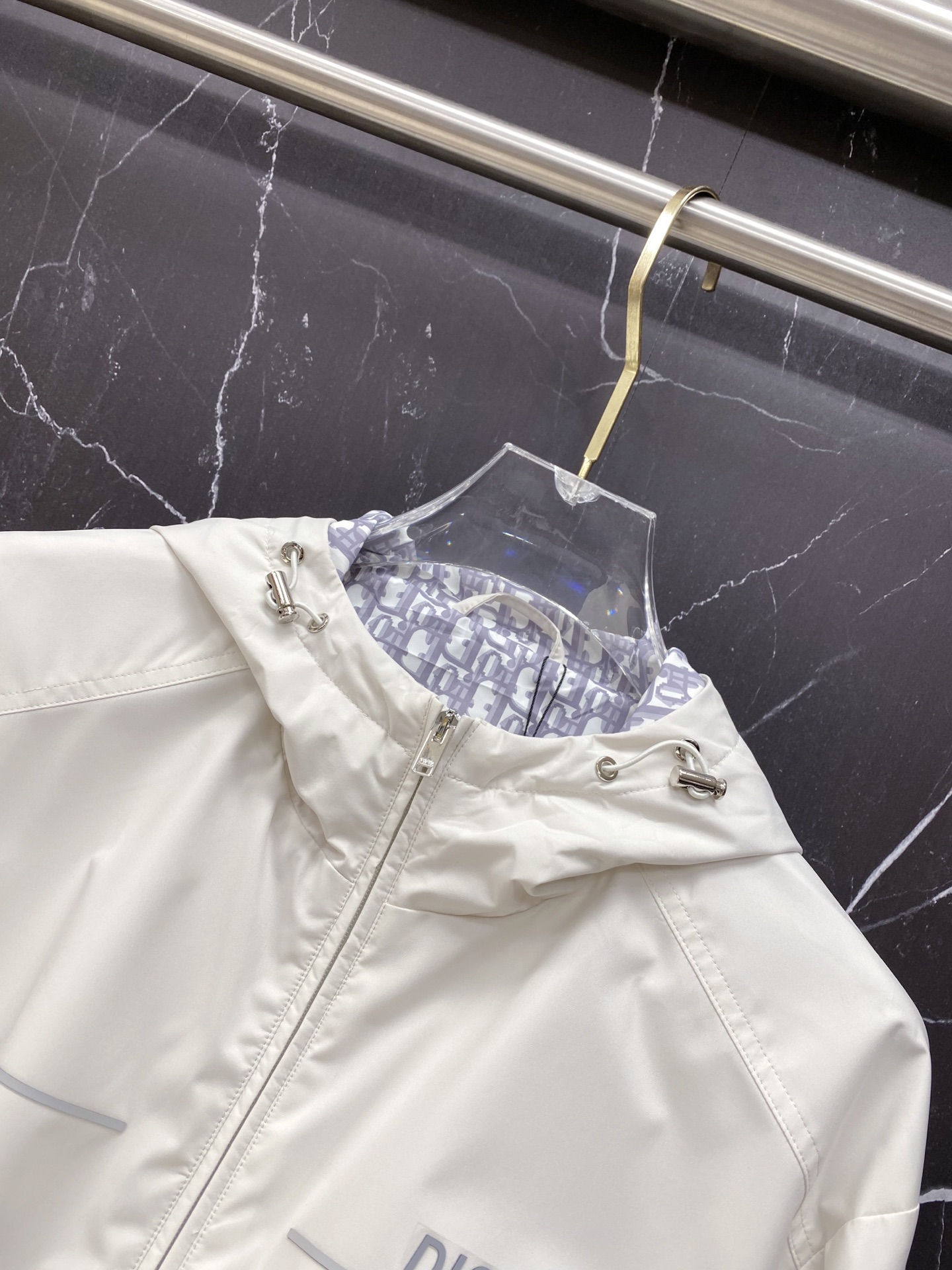 Dior Jacket Black Hooded S