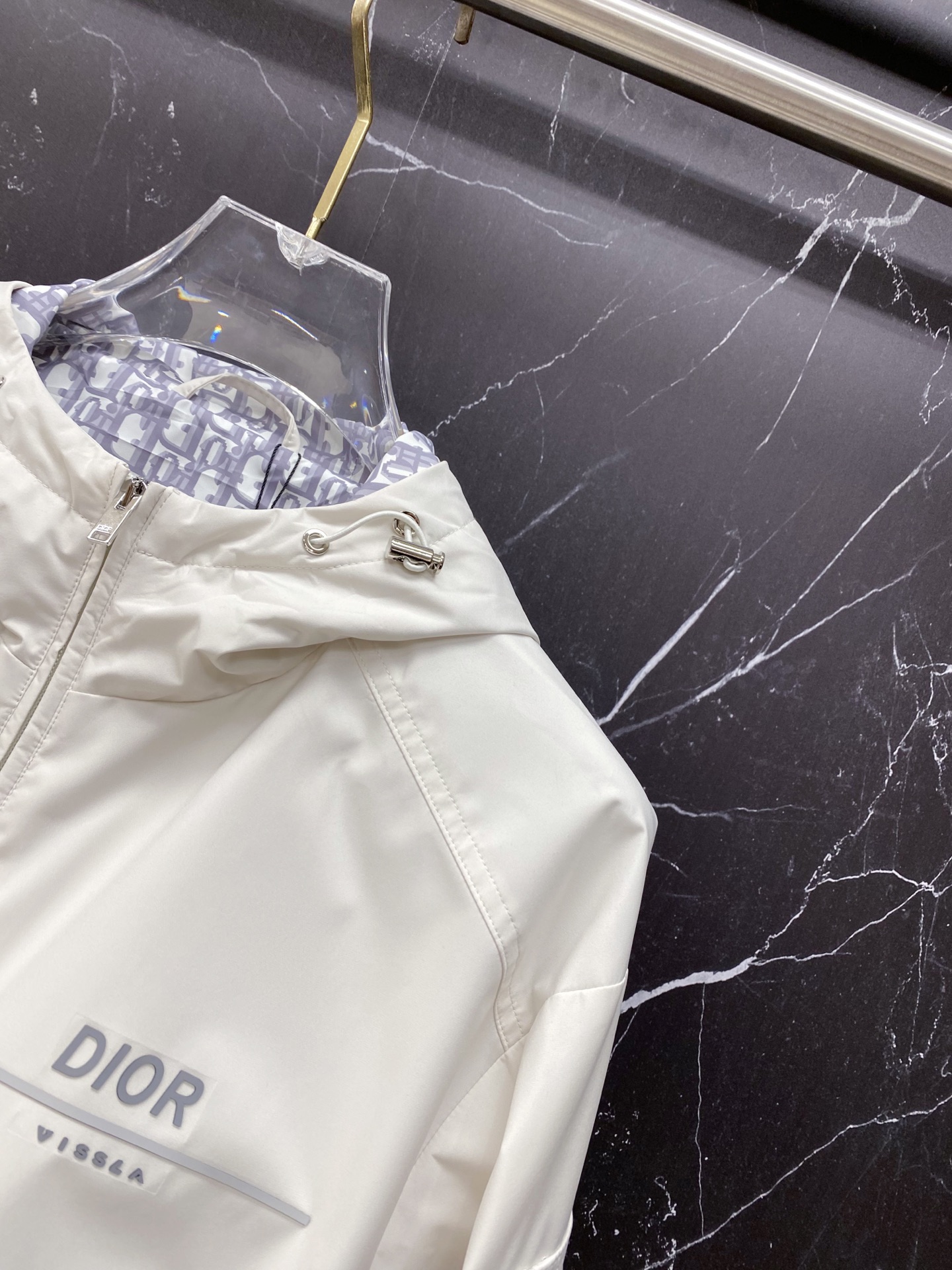 Dior Jacket Black Hooded S