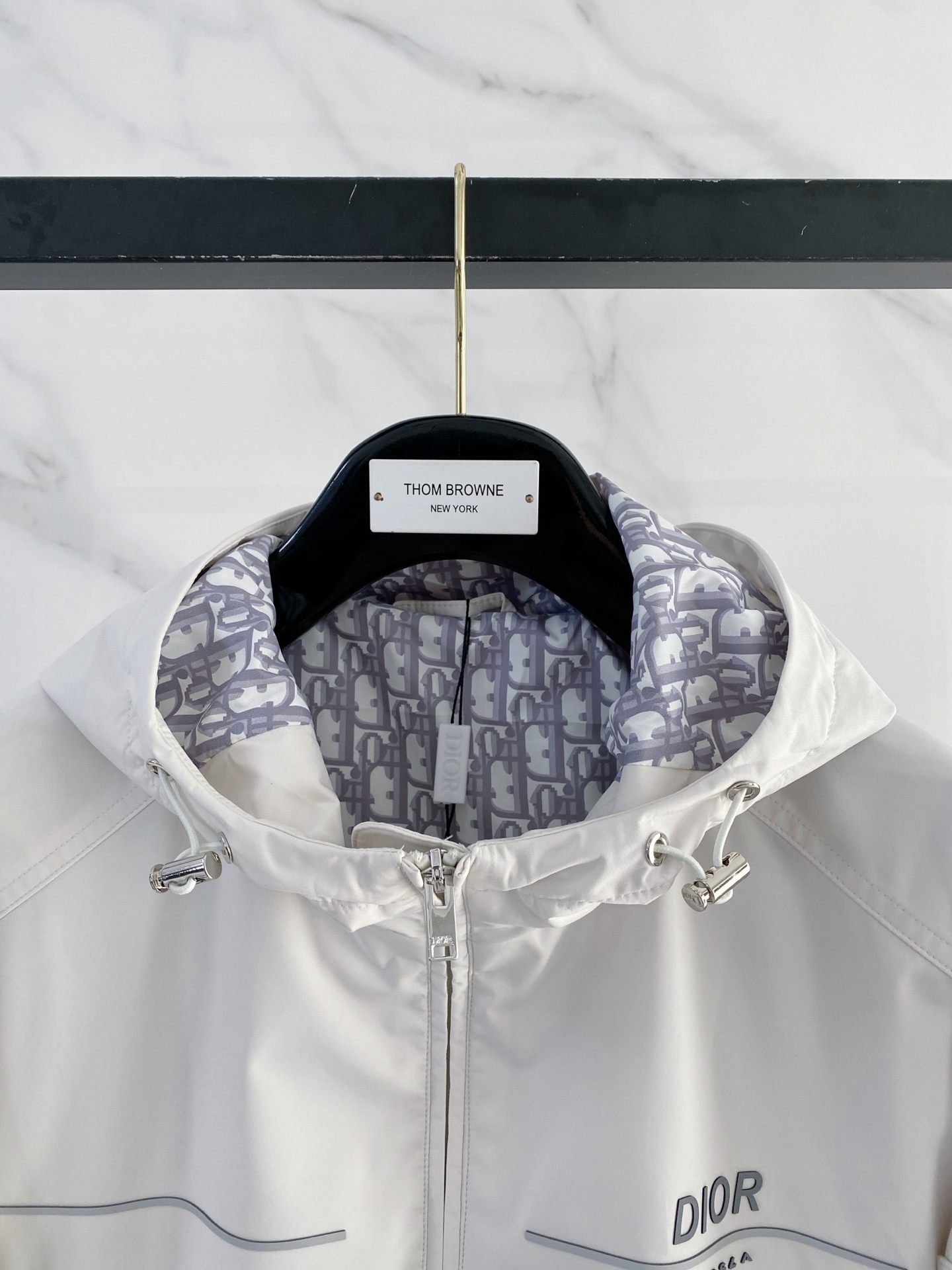 Dior Jacket Black Hooded S