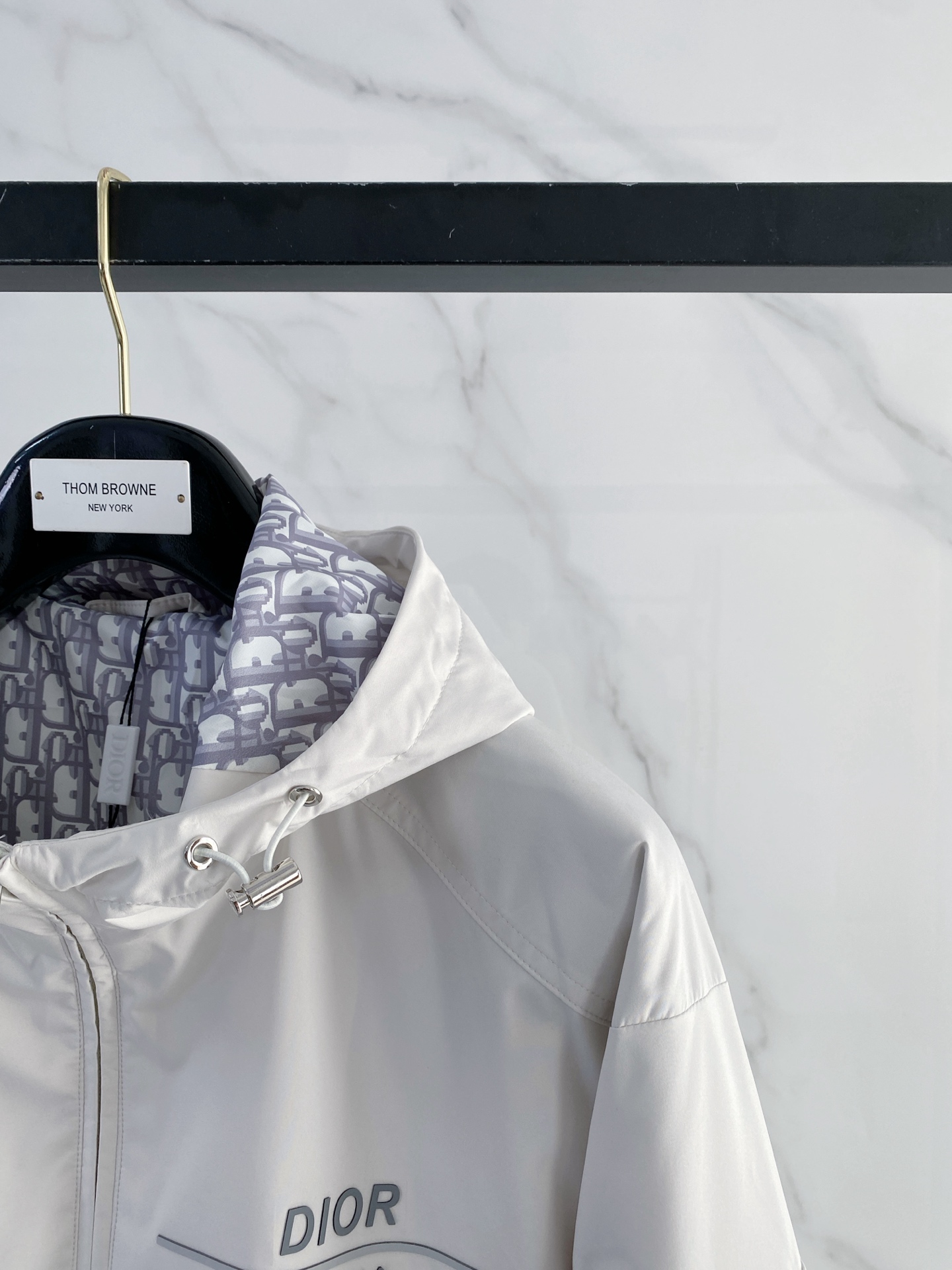 Dior Jacket Black Hooded S