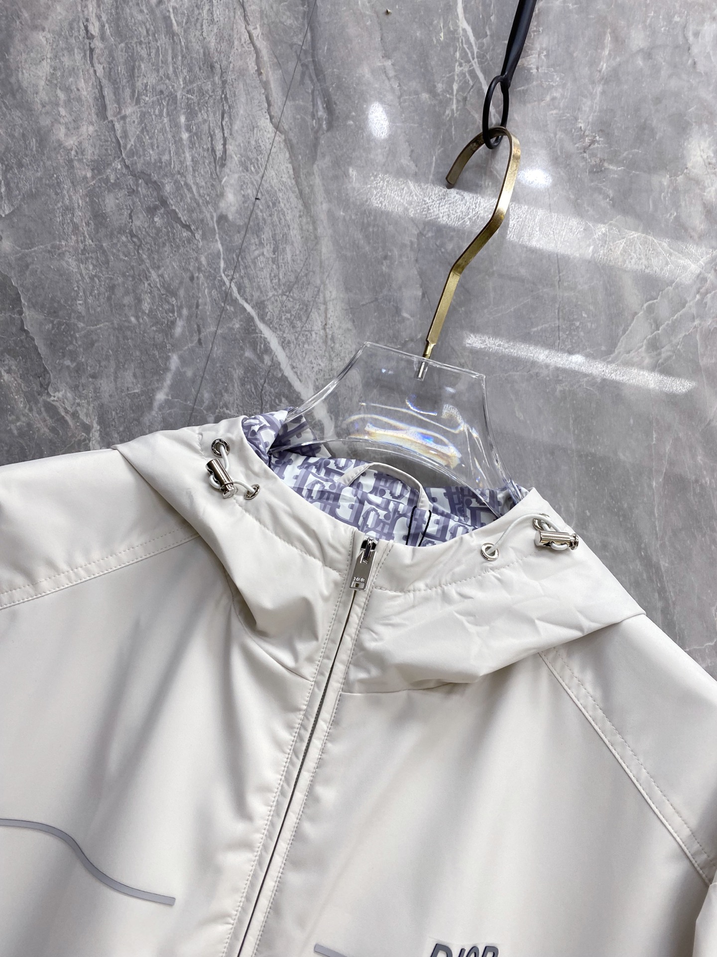 Dior Jacket Black Hooded S