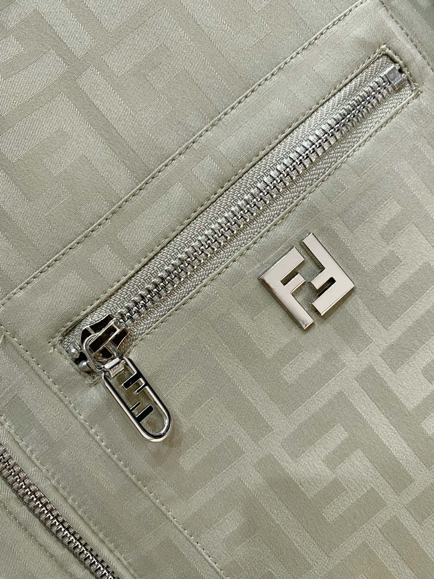 Fendi Jacket Black Hooded S