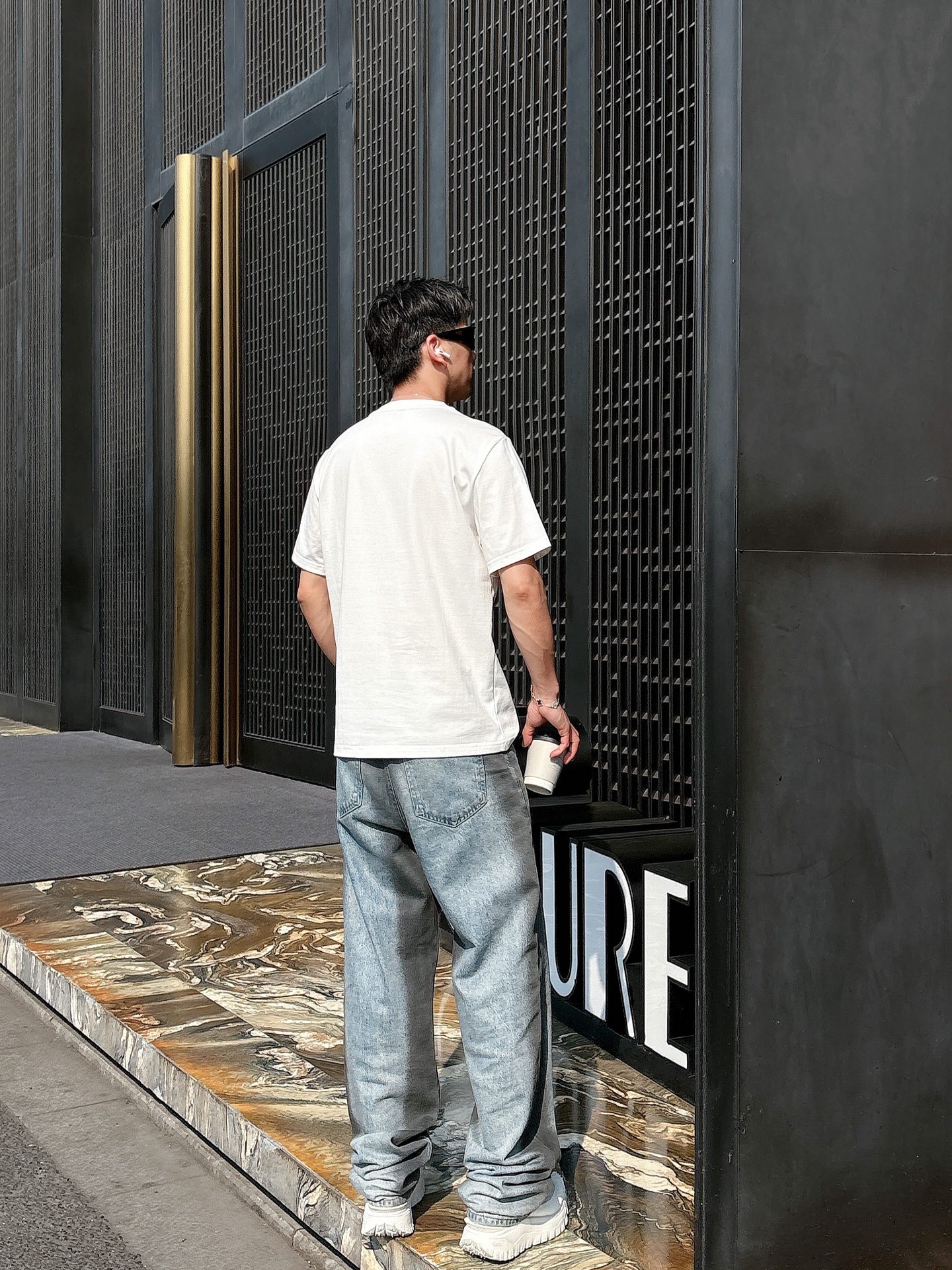 Burberry Couple Basic Clothing Cotton Black Loose Fit S-l-xl