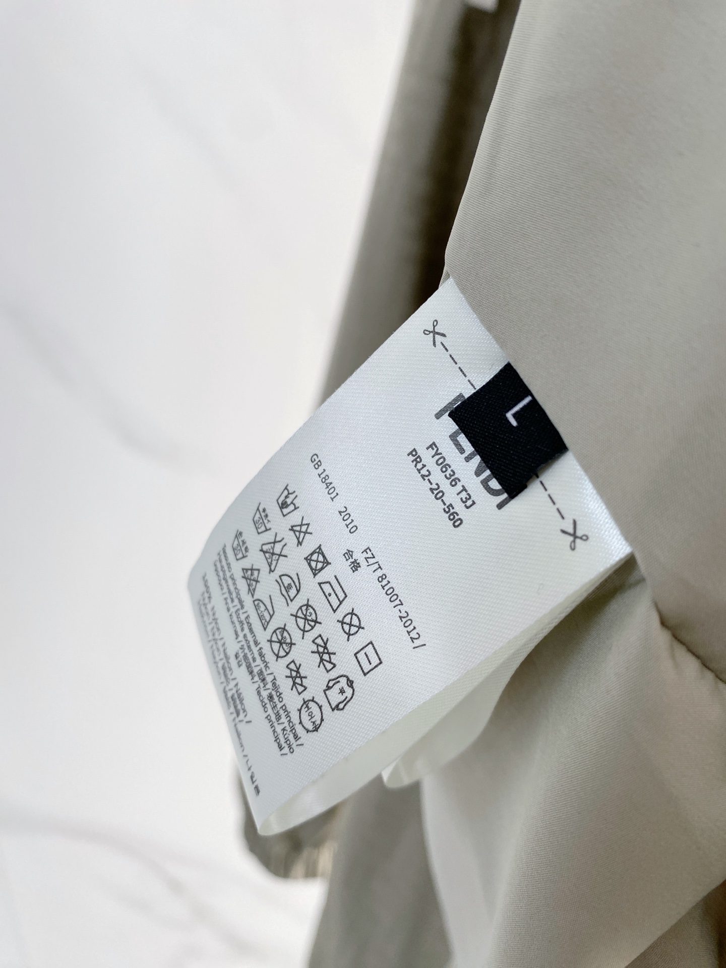 Fendi Jacket Black Hooded S