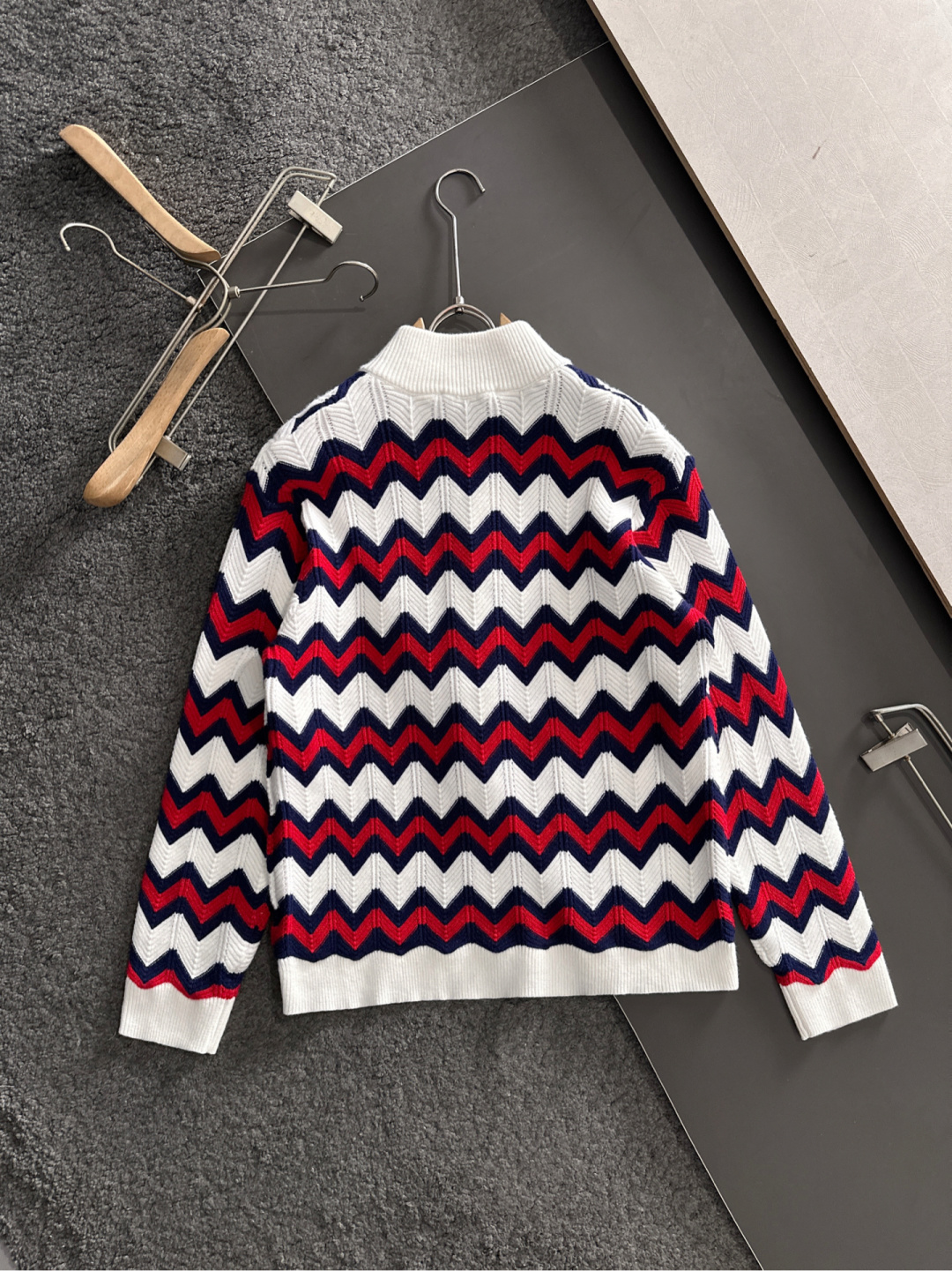 Gucci Couple Basic Clothing Wool Striped S-m-xxxl
