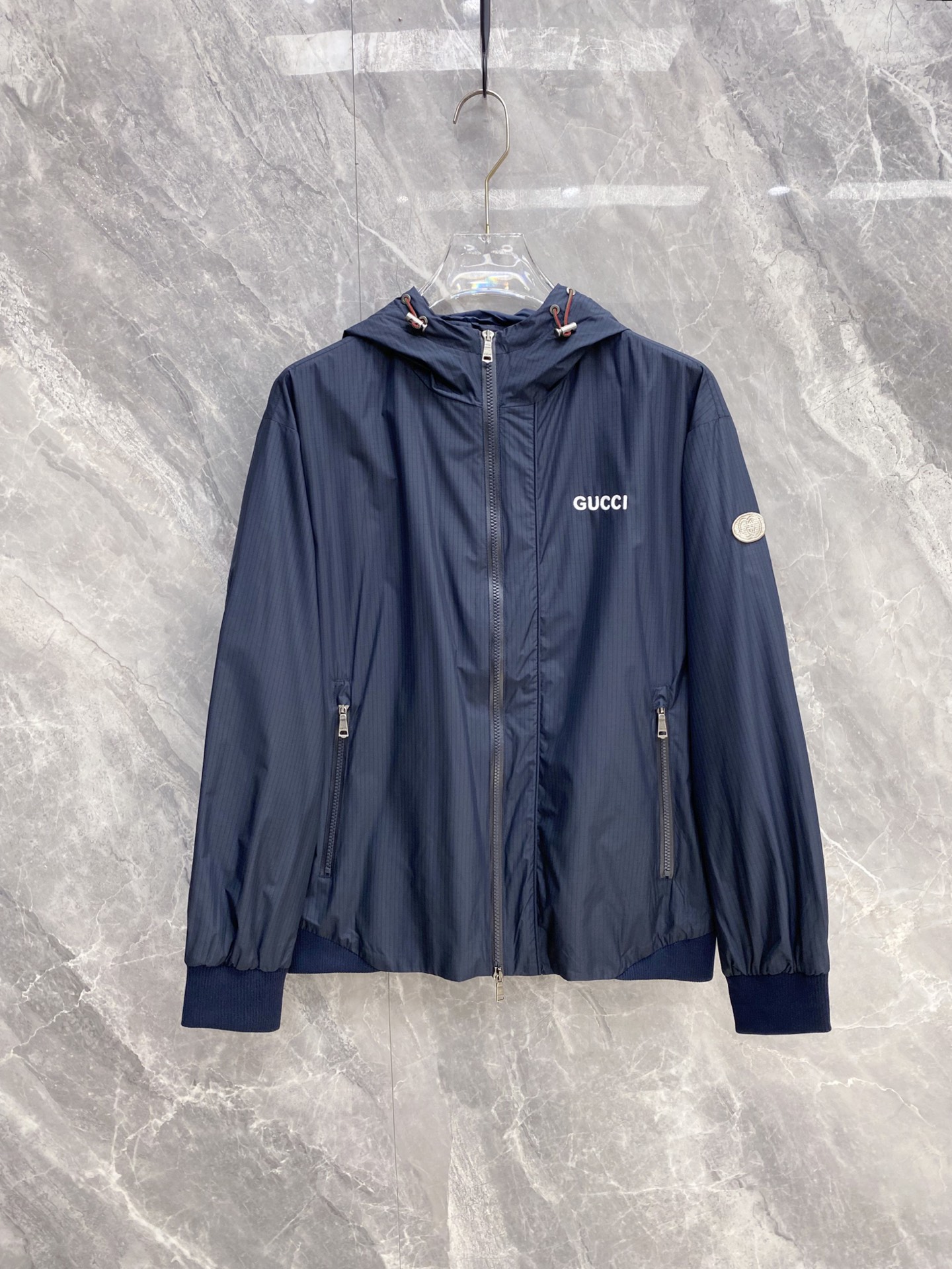 Gucci Jacket White Hooded S