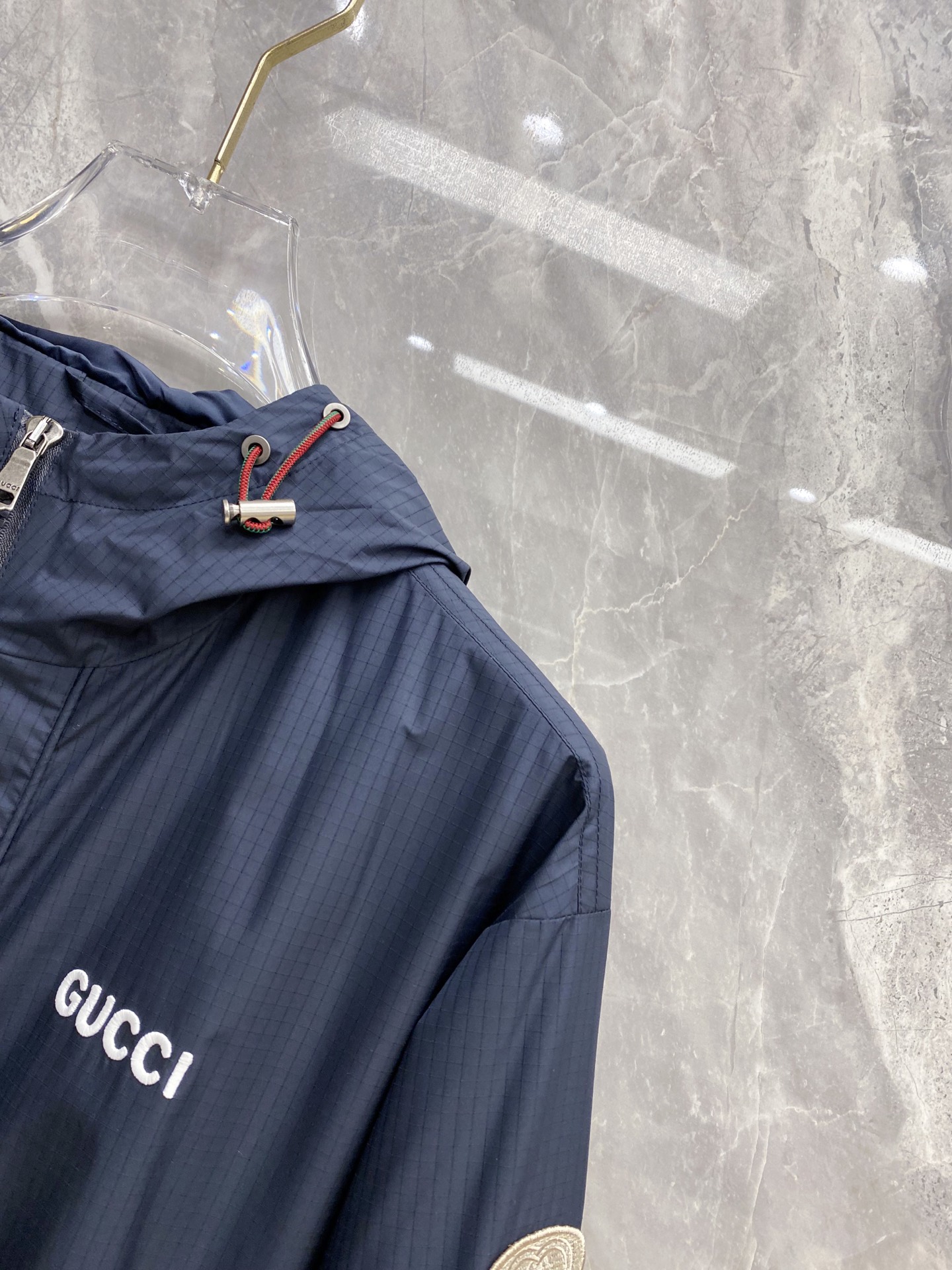 Gucci Jacket White Hooded S