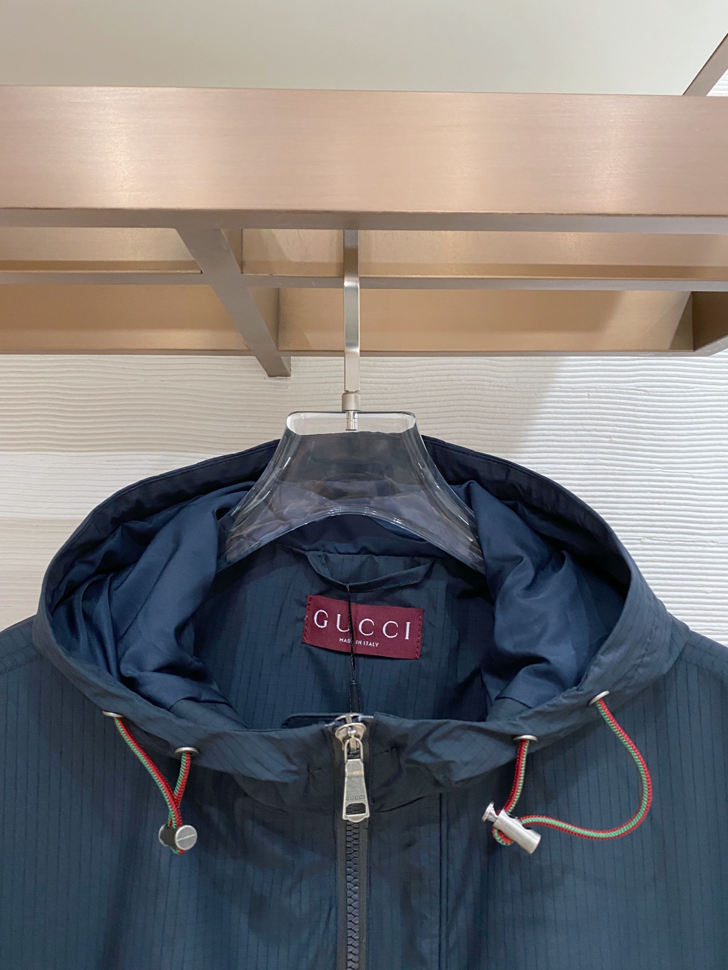 Gucci Jacket White Hooded S