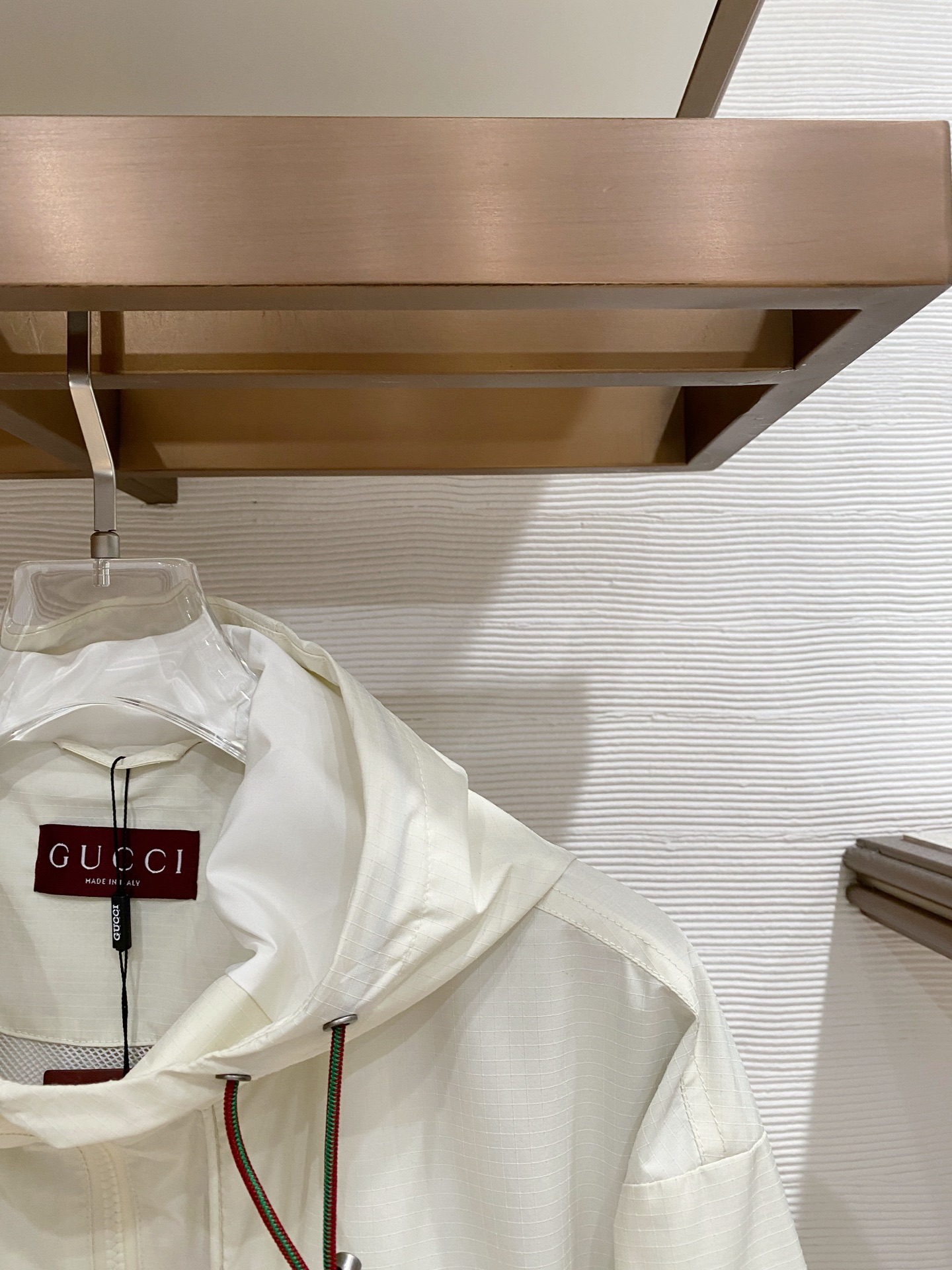 Gucci Jacket White Hooded S
