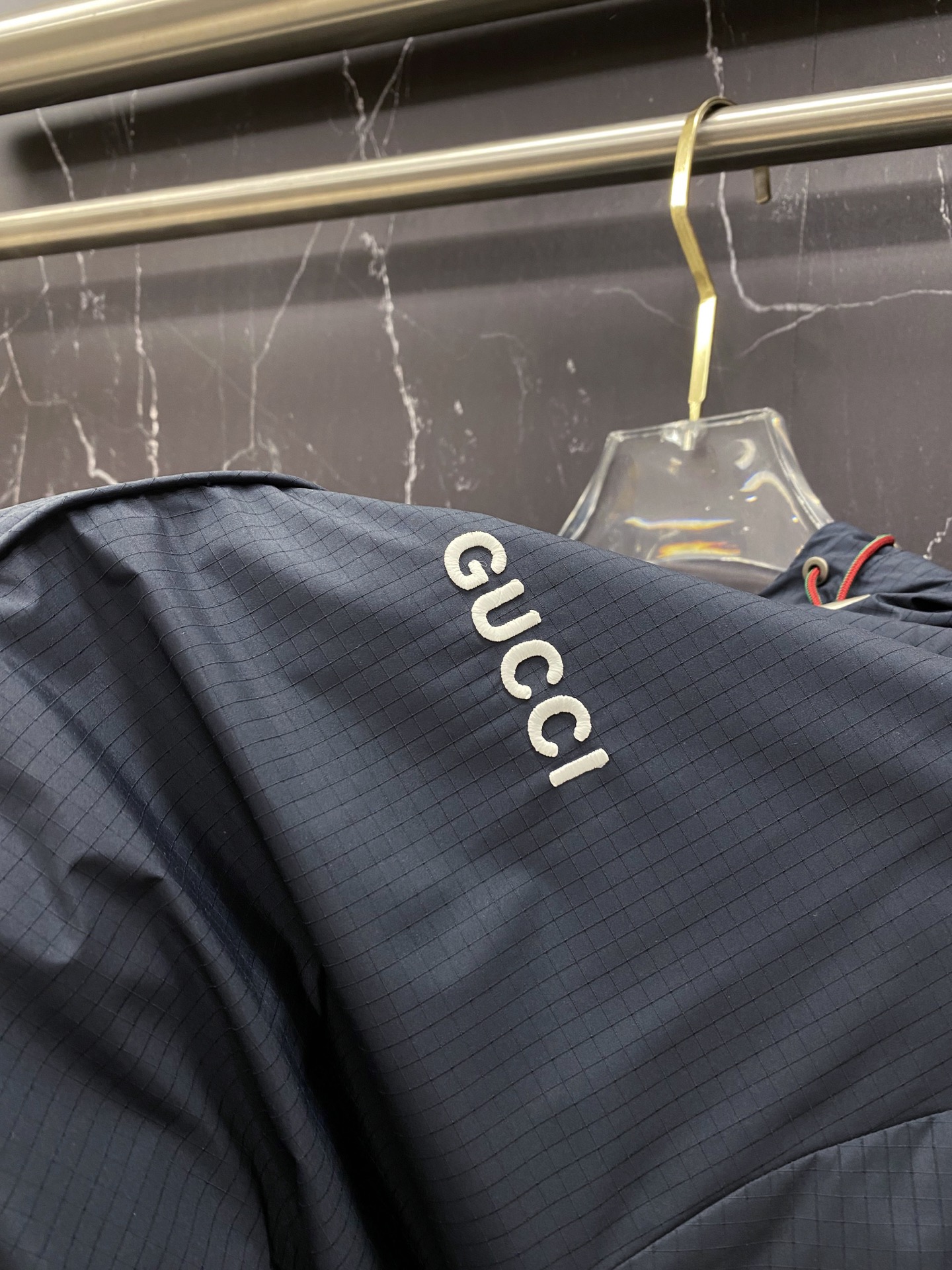 Gucci Jacket White Hooded S