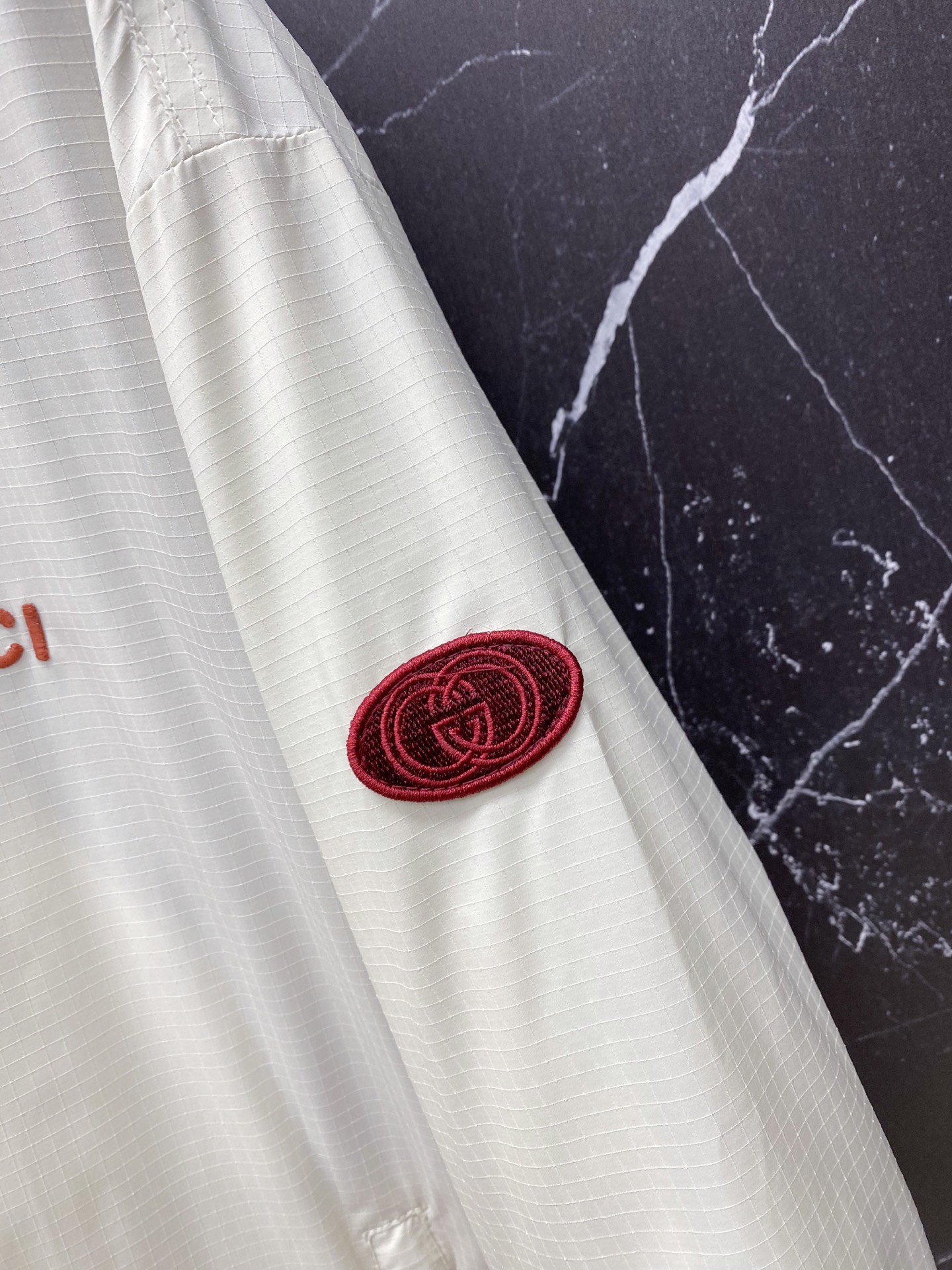 Gucci Jacket White Hooded S
